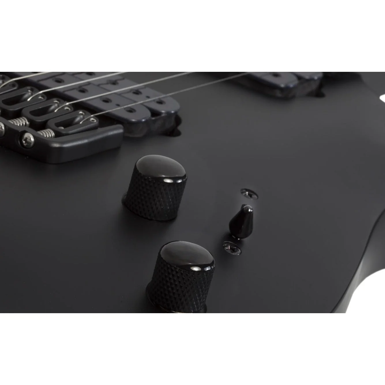 Schecter - Damien-7 Multiscale 7-String Electric Guitar - Satin Black - Image 4