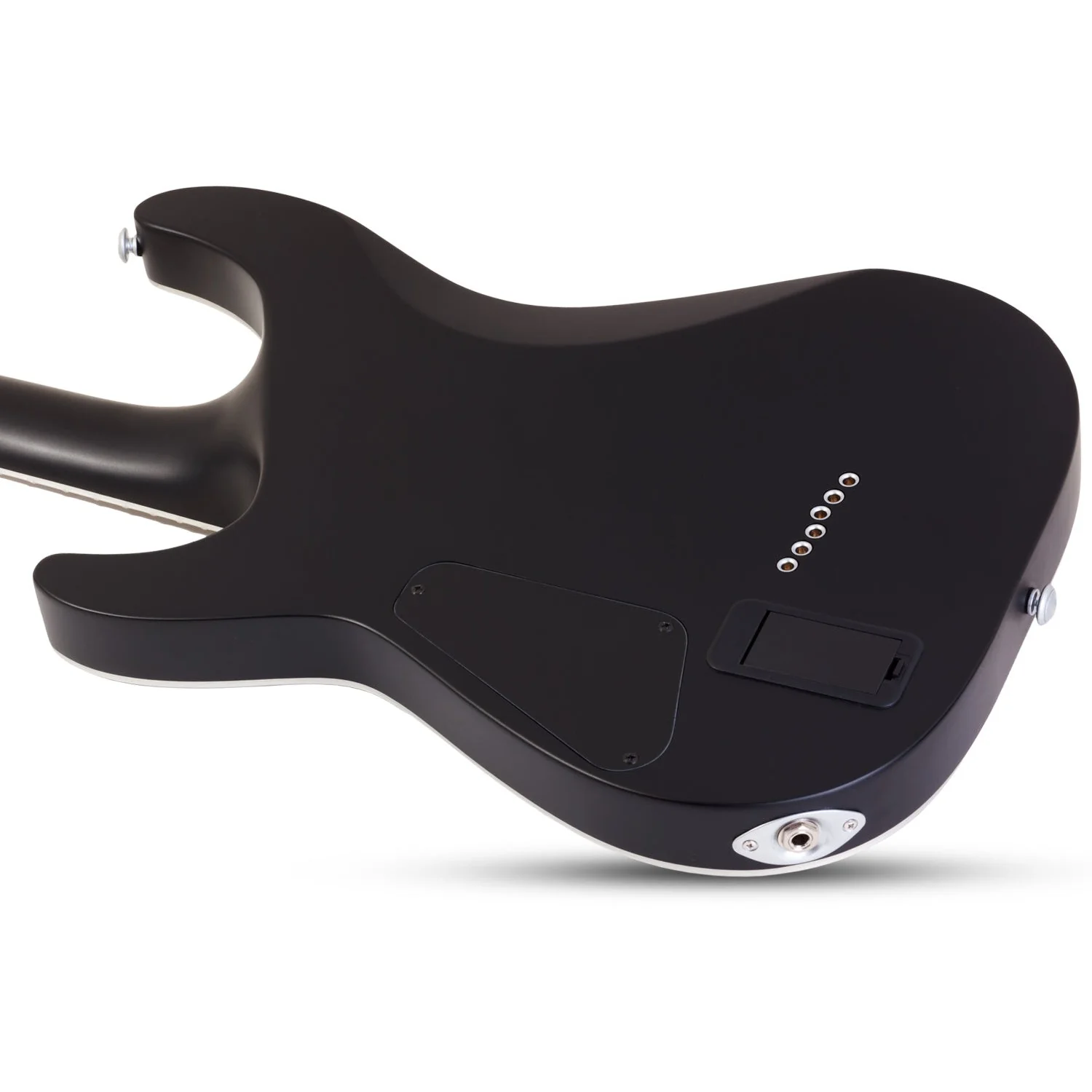 Schecter - Damien Platinum-6 Satin Black (SBK) #1181 - Image 2