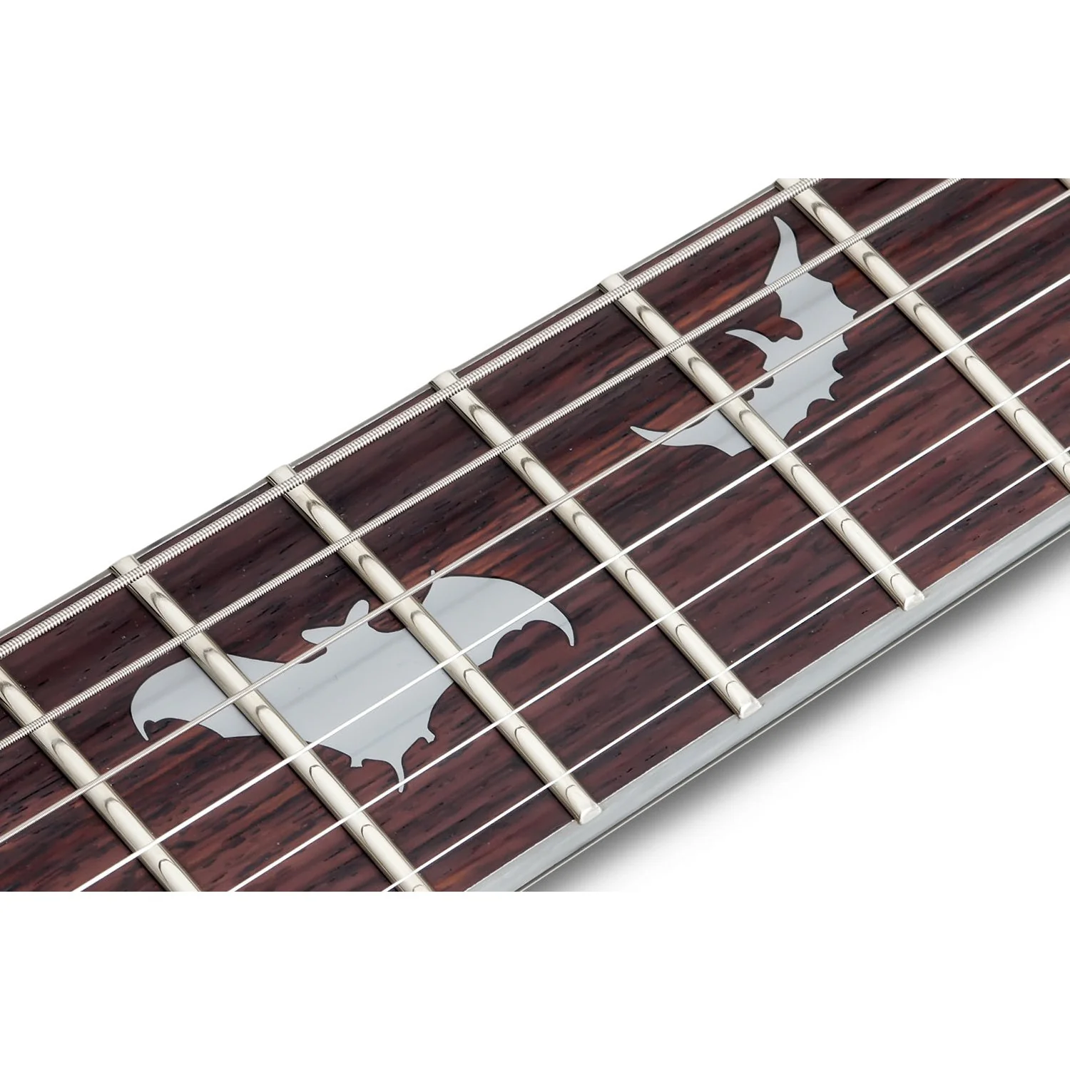 Schecter - Damien Platinum-6 Satin Black (SBK) #1181 - Image 4