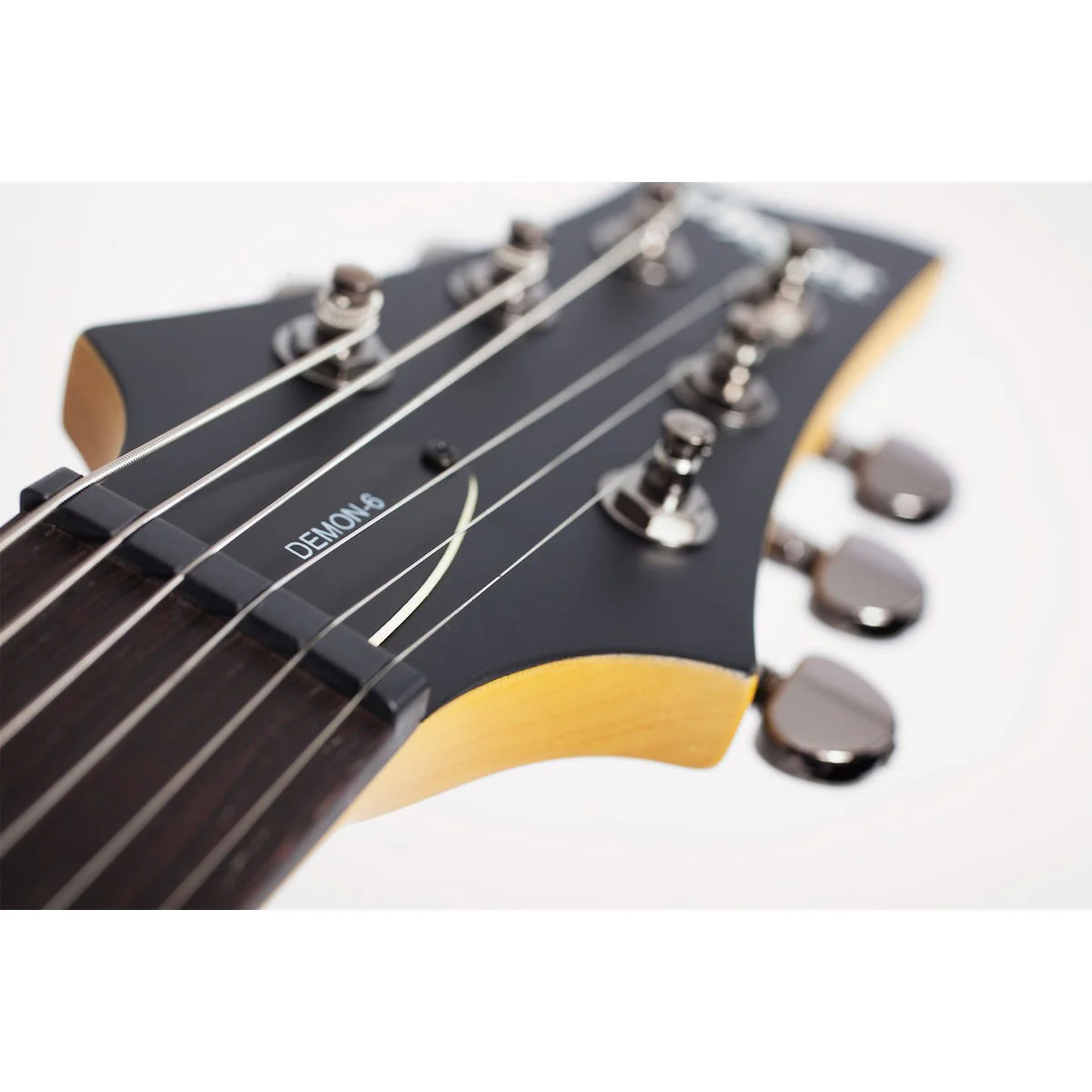 Schecter - Demon-6 Aged Black Satin 3660 - Image 3