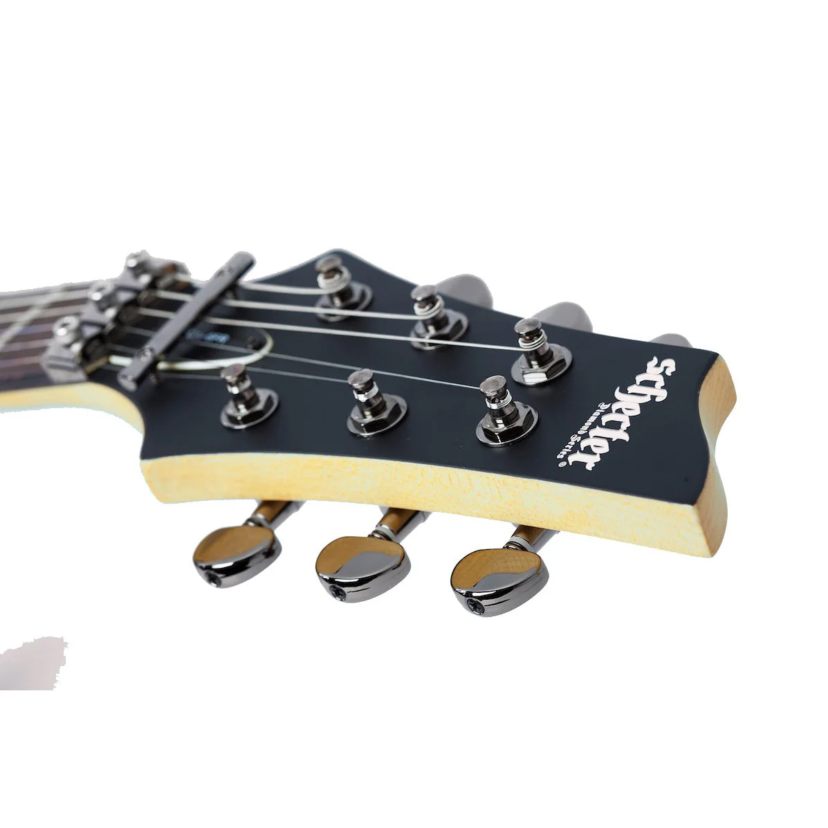 Schecter - Demon-6 FR Aged Black Satin 3661 - Image 4