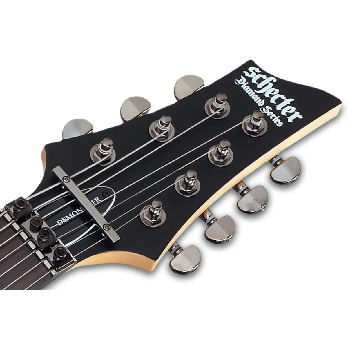 Schecter - Demon-7 FR Crimson Red Burst 3260 - Image 3