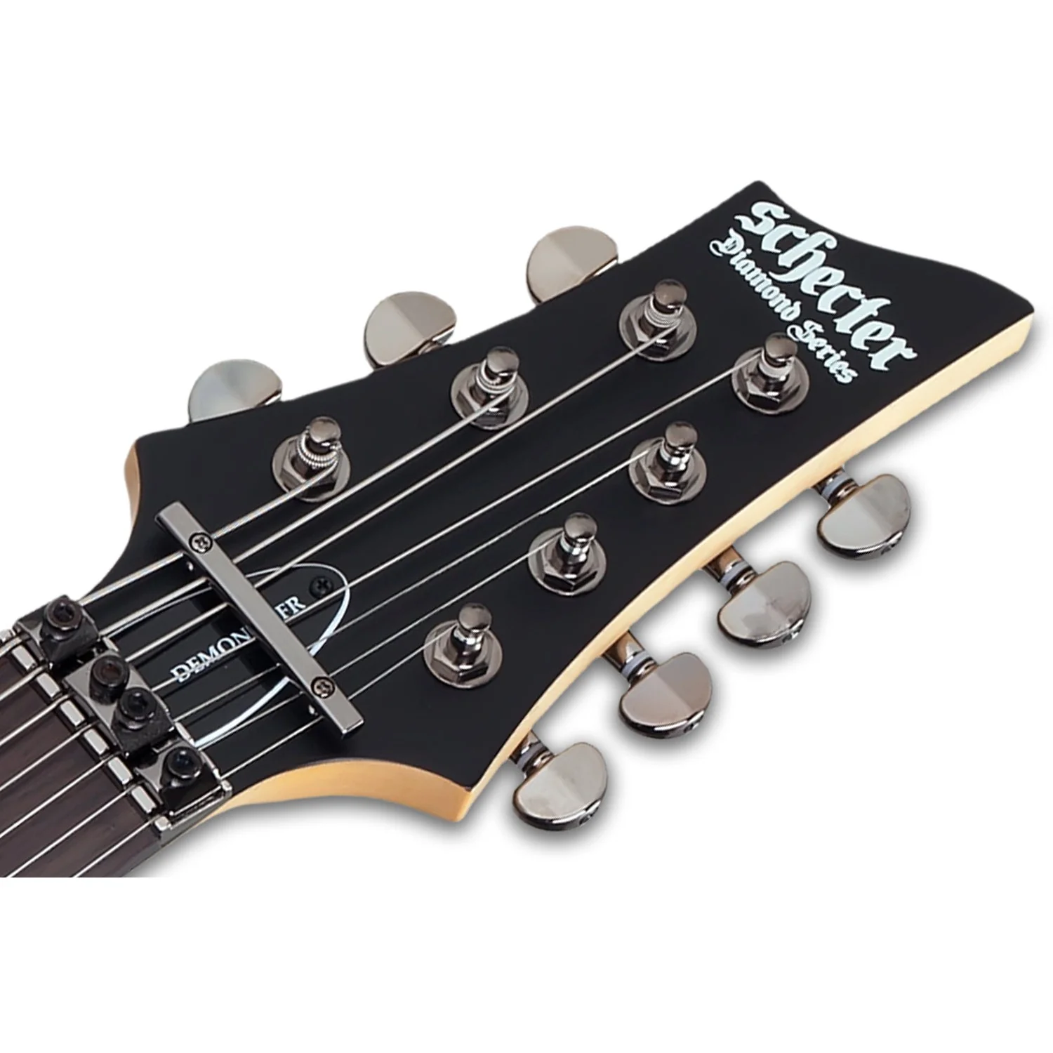 Schecter - Demon-7 FR Crimson Red Burst (CRB) #3260 - Image 4