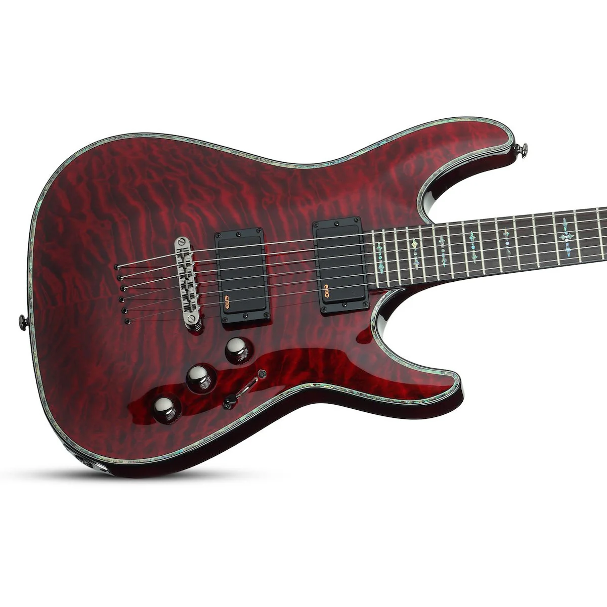 Schecter - Hellraiser C-1 Black Cherry 1788 - Image 3