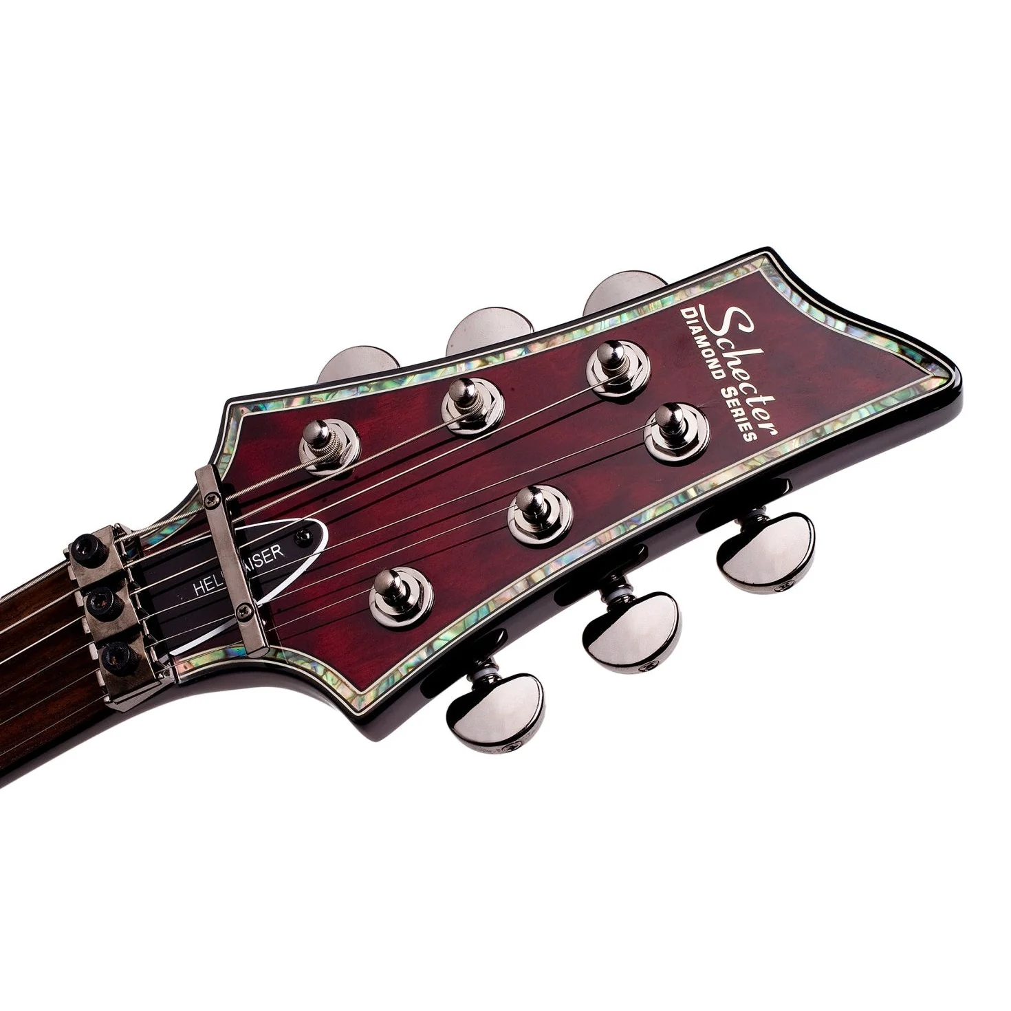 Schecter - Hellraiser C-1 FR Black Cherry (BCH) #1794 - Image 2