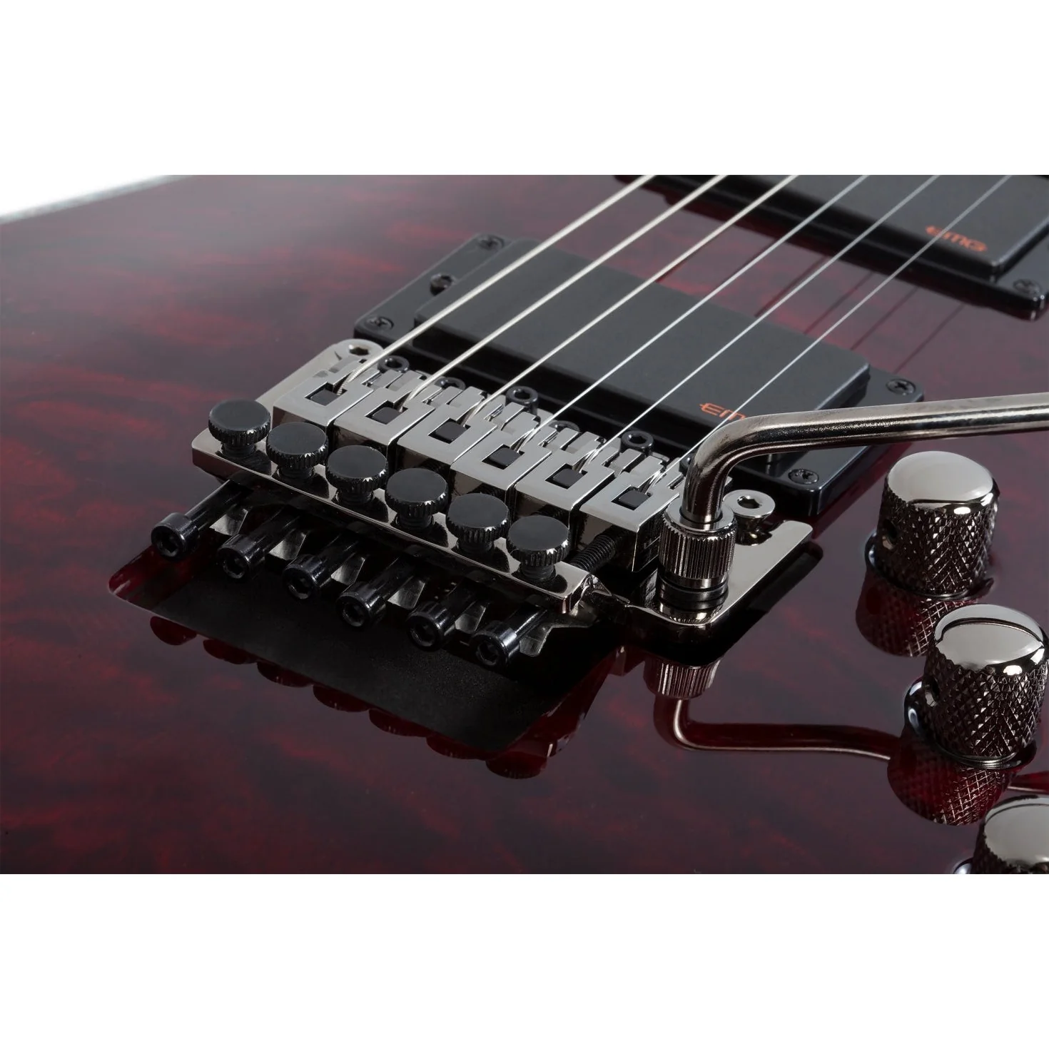Schecter - Hellraiser C-1 FR Black Cherry (BCH) #1794 - Image 6
