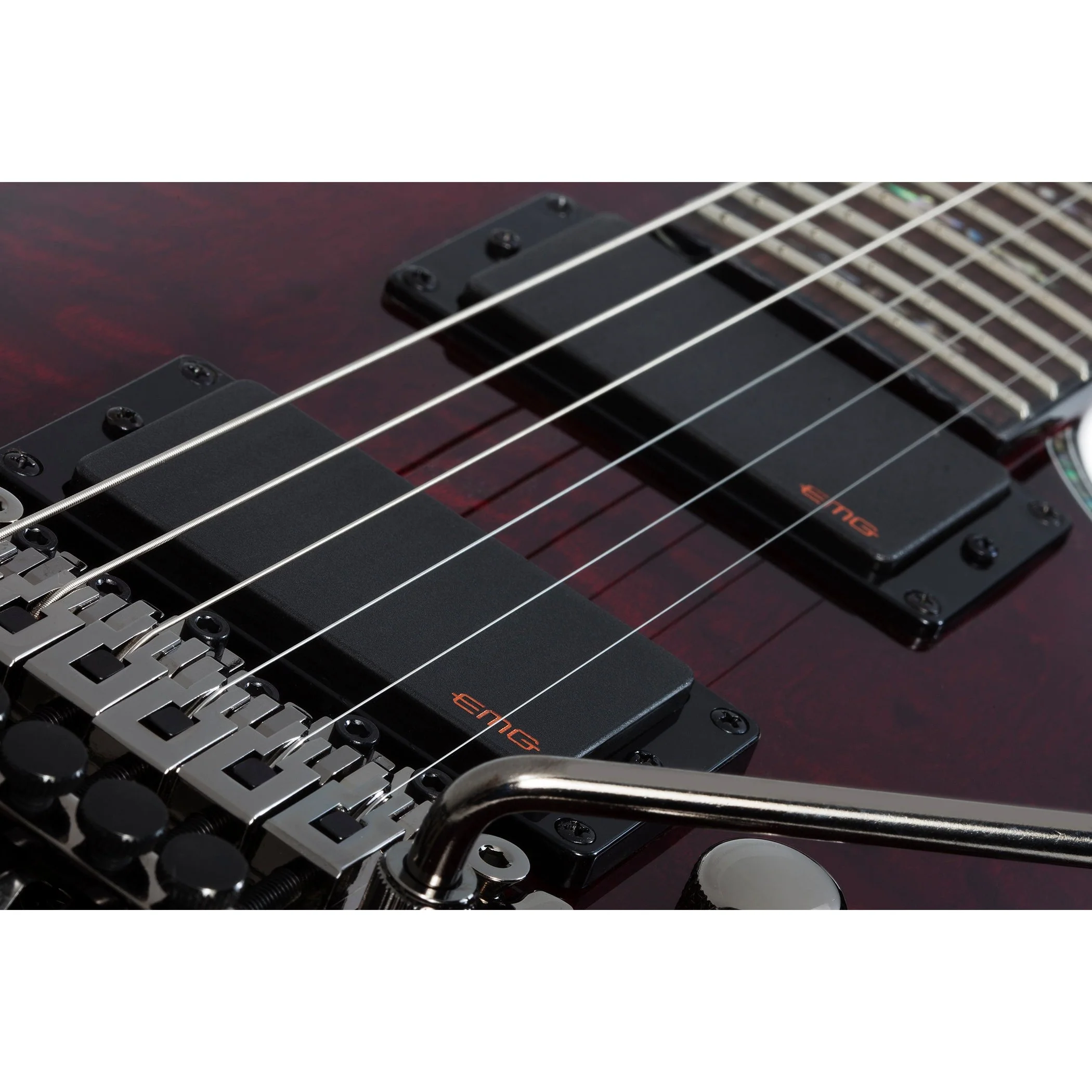 Schecter - Hellraiser C-1 FR Black Cherry (BCH) #1794 - Image 7