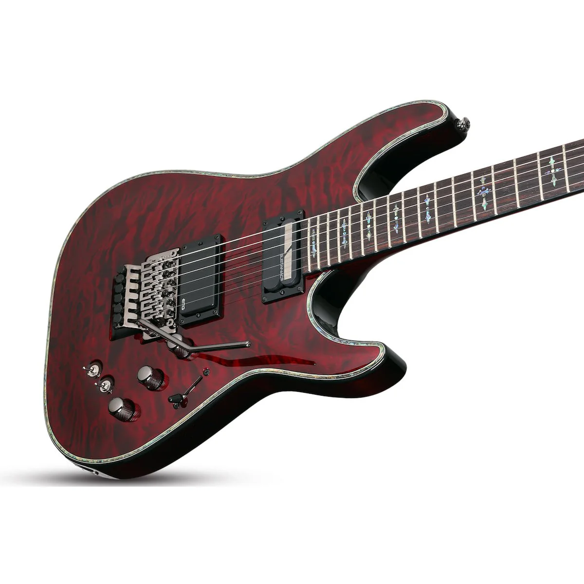 Schecter - Hellraiser C-1 FR S Black Cherry 1826 - Image 3