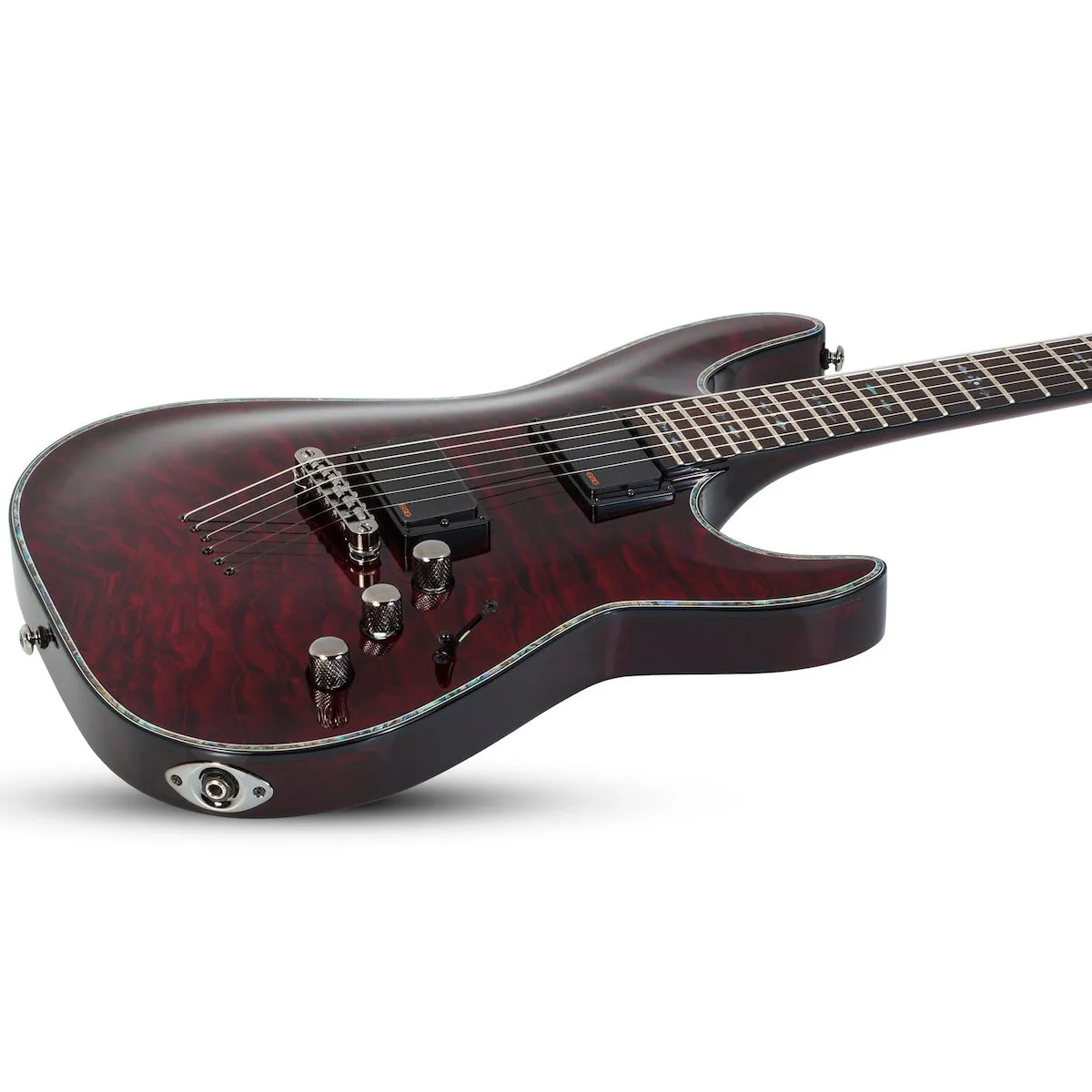 Schecter - Hellraiser C-1 LH Black Cherry 1795 - Image 3