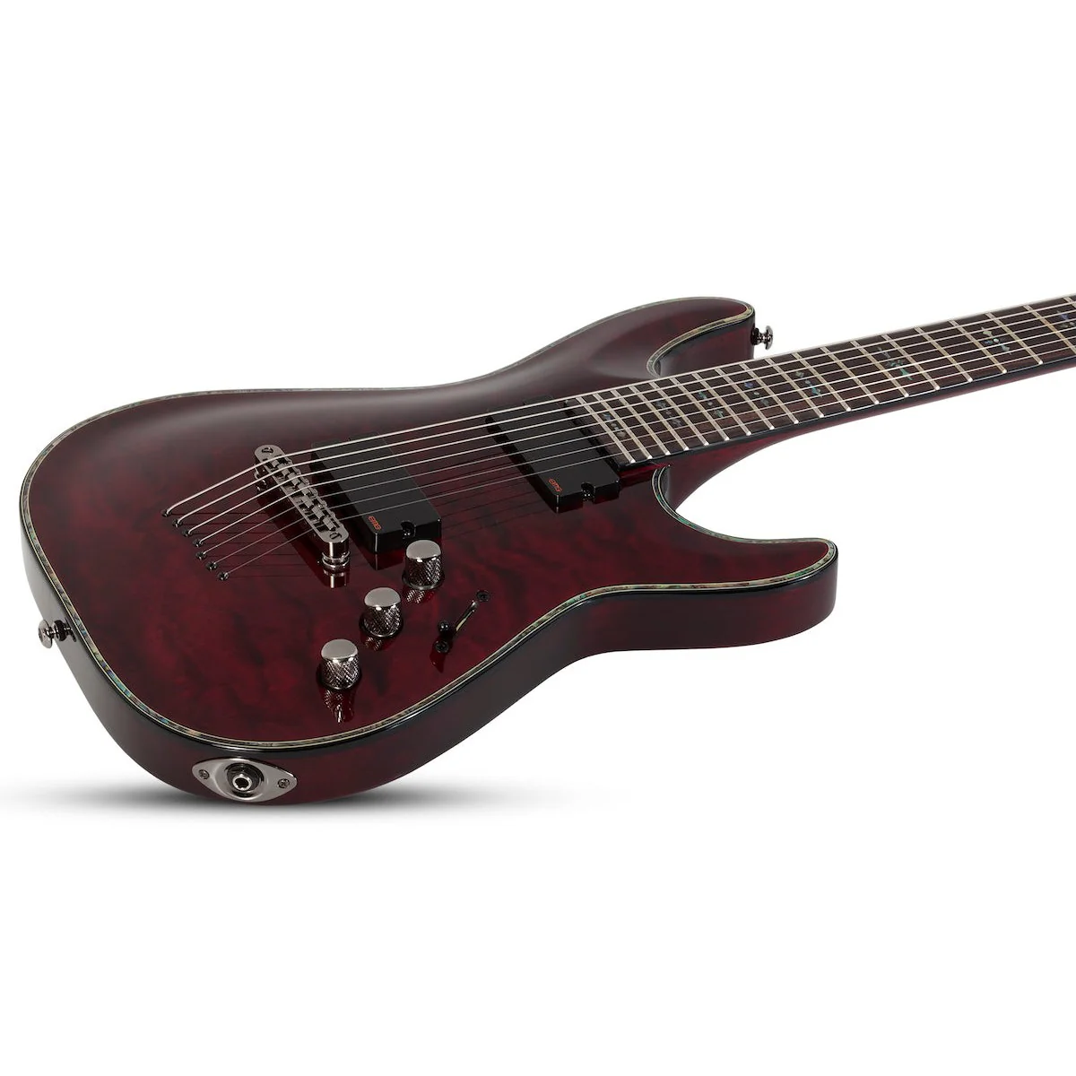 Schecter - Hellraiser C-7 Black Cherry 1792 - Image 3