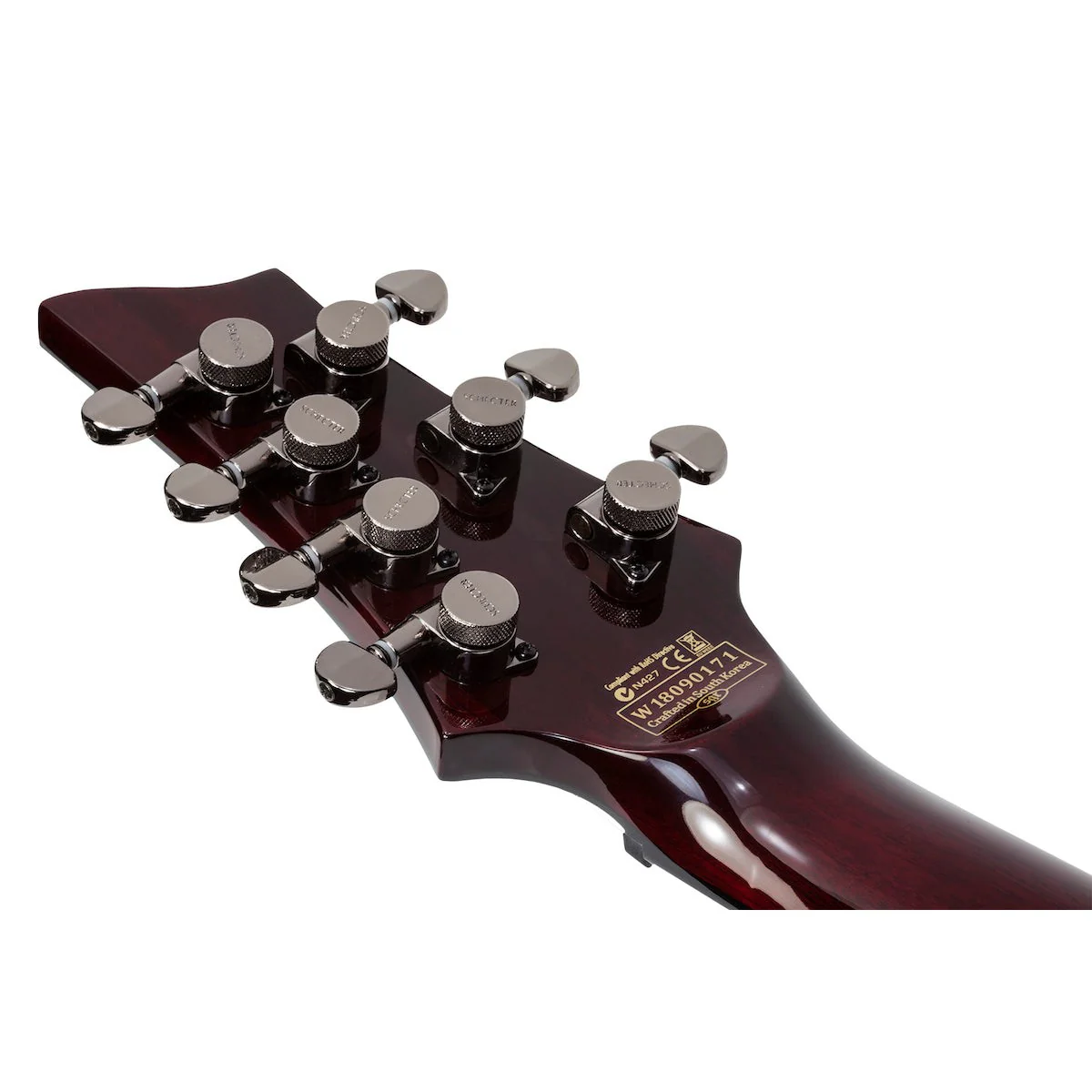 Schecter - Hellraiser C-7 Black Cherry 1792 - Image 4