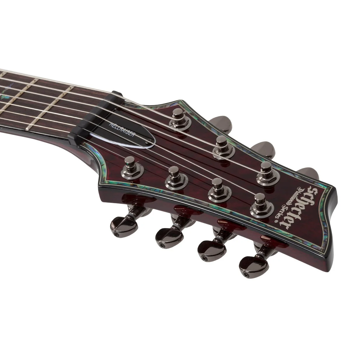 Schecter - Hellraiser C-7 Black Cherry 1792 - Image 5