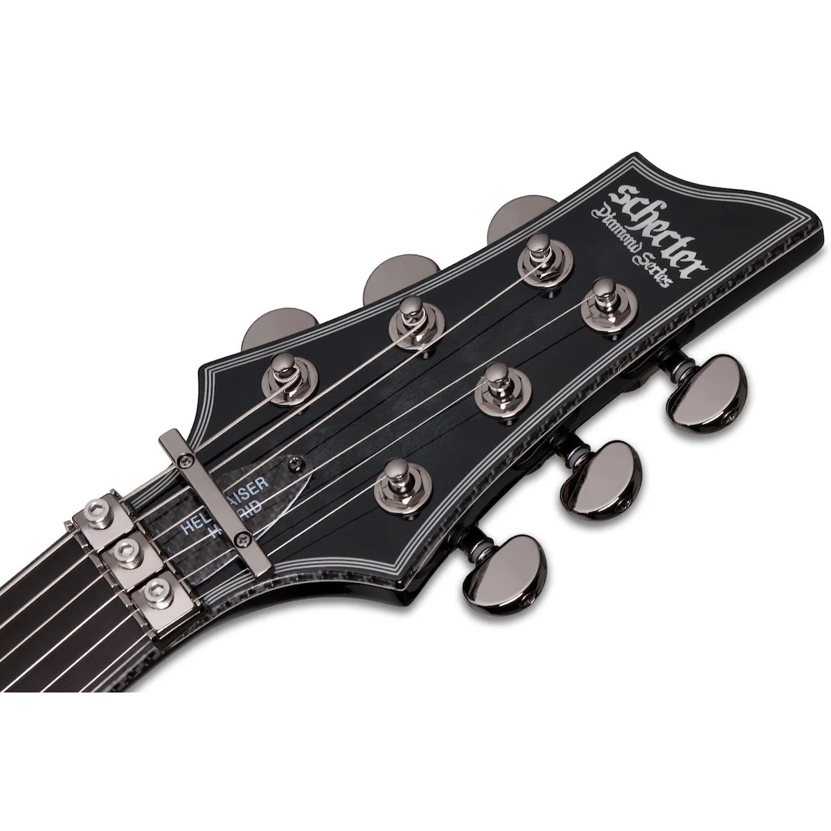 Schecter - Hellraiser Hybrid C-1 FR S Trans Black Burst 1957 - Image 3