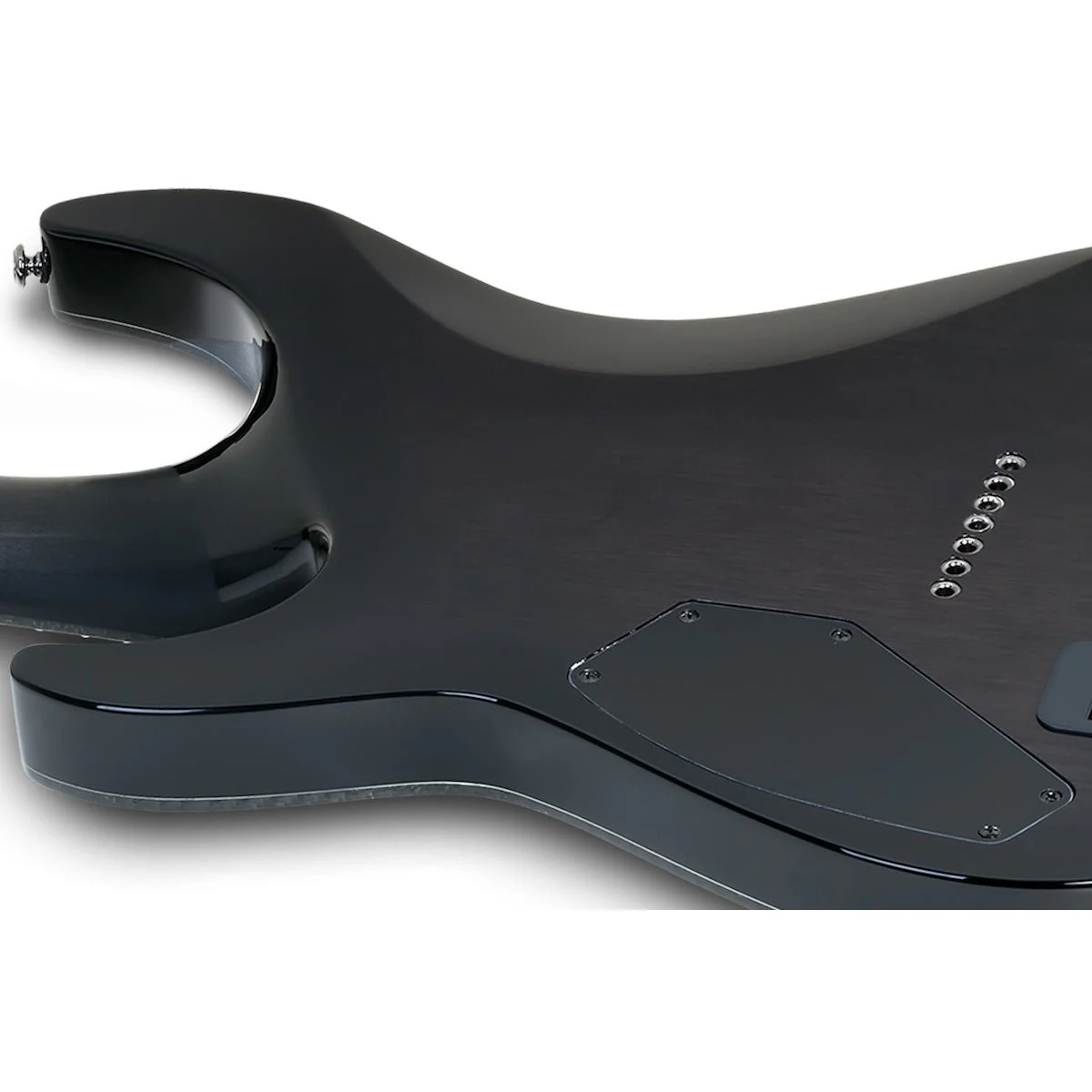 Schecter - Hellraiser Hybrid C-7 Trans Black Burst 1924 - Image 2