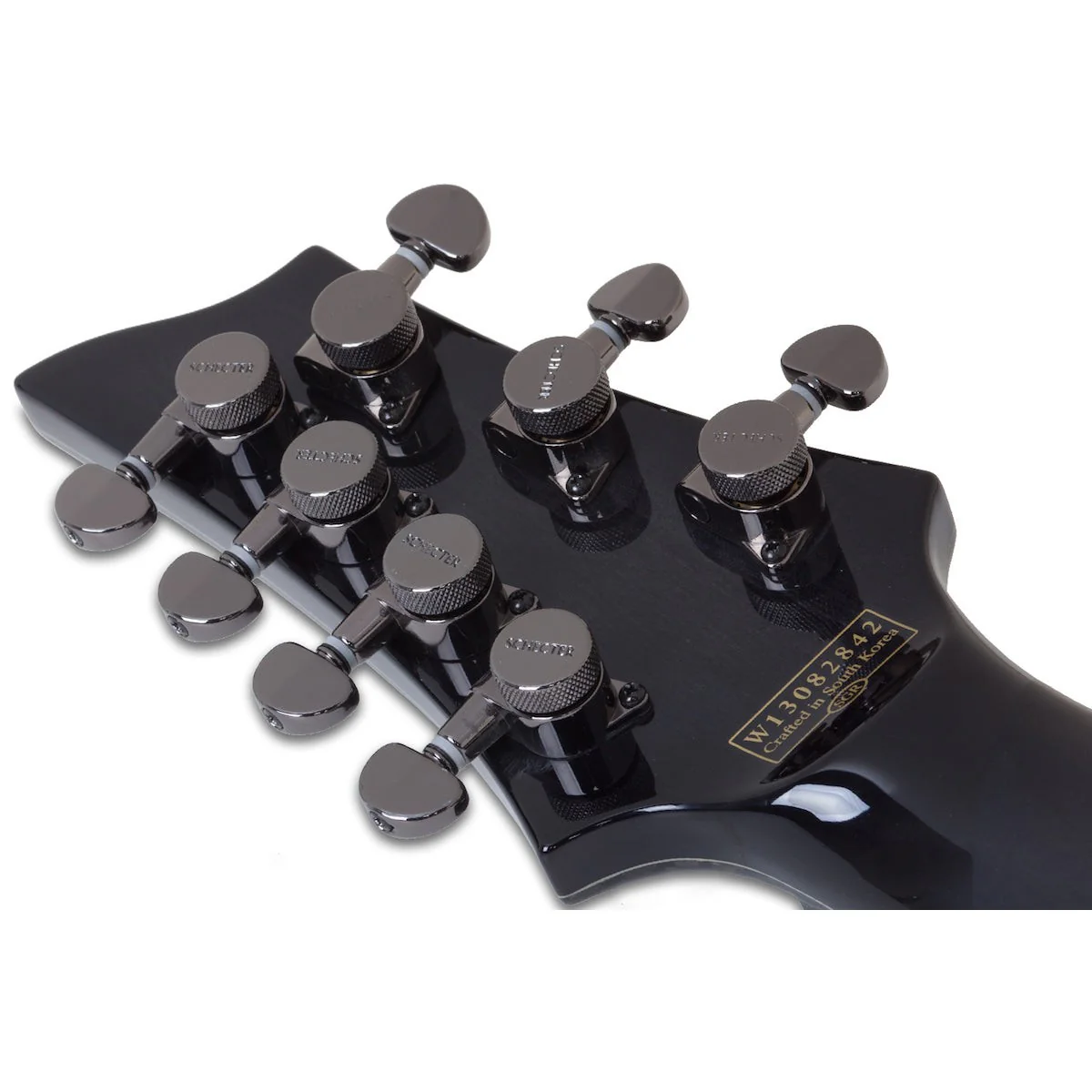 Schecter - Hellraiser Hybrid C-7 Trans Black Burst 1924 - Image 4