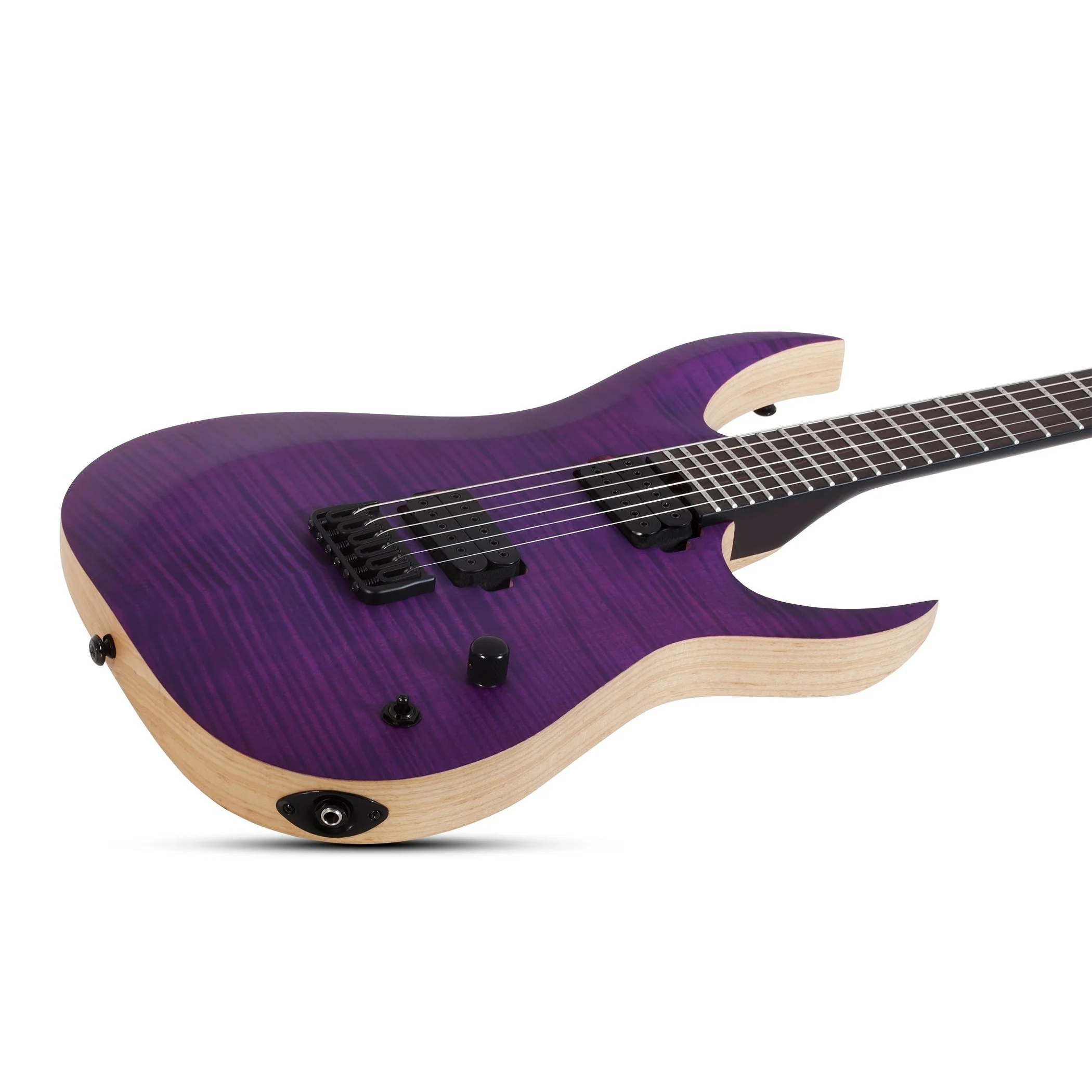 Schecter - "John Browne Tao-6 Electric Guitar - Satin Trans Purple - 462-SHC - Image 3