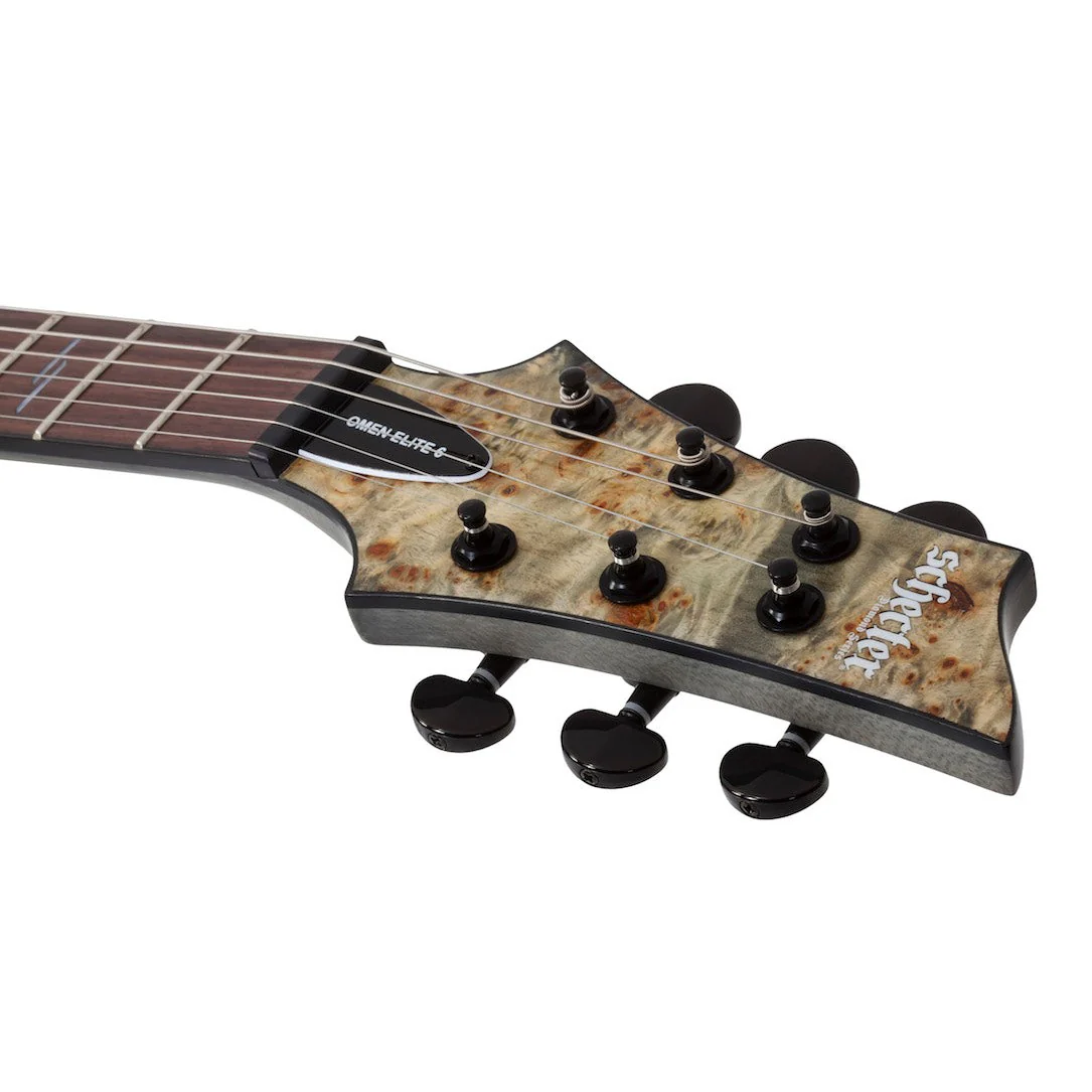 Schecter - Omen Elite-6 Charcoal 2451 - Image 4