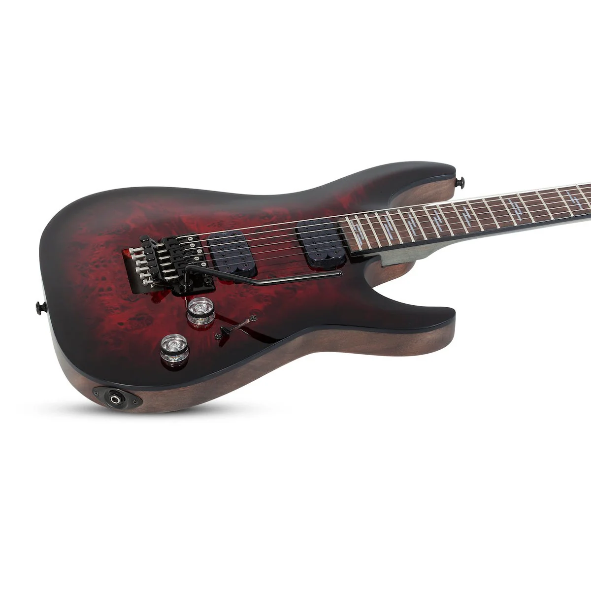 Schecter - Omen Elite-6 FR Black Cherry Burst 2453 - Image 3
