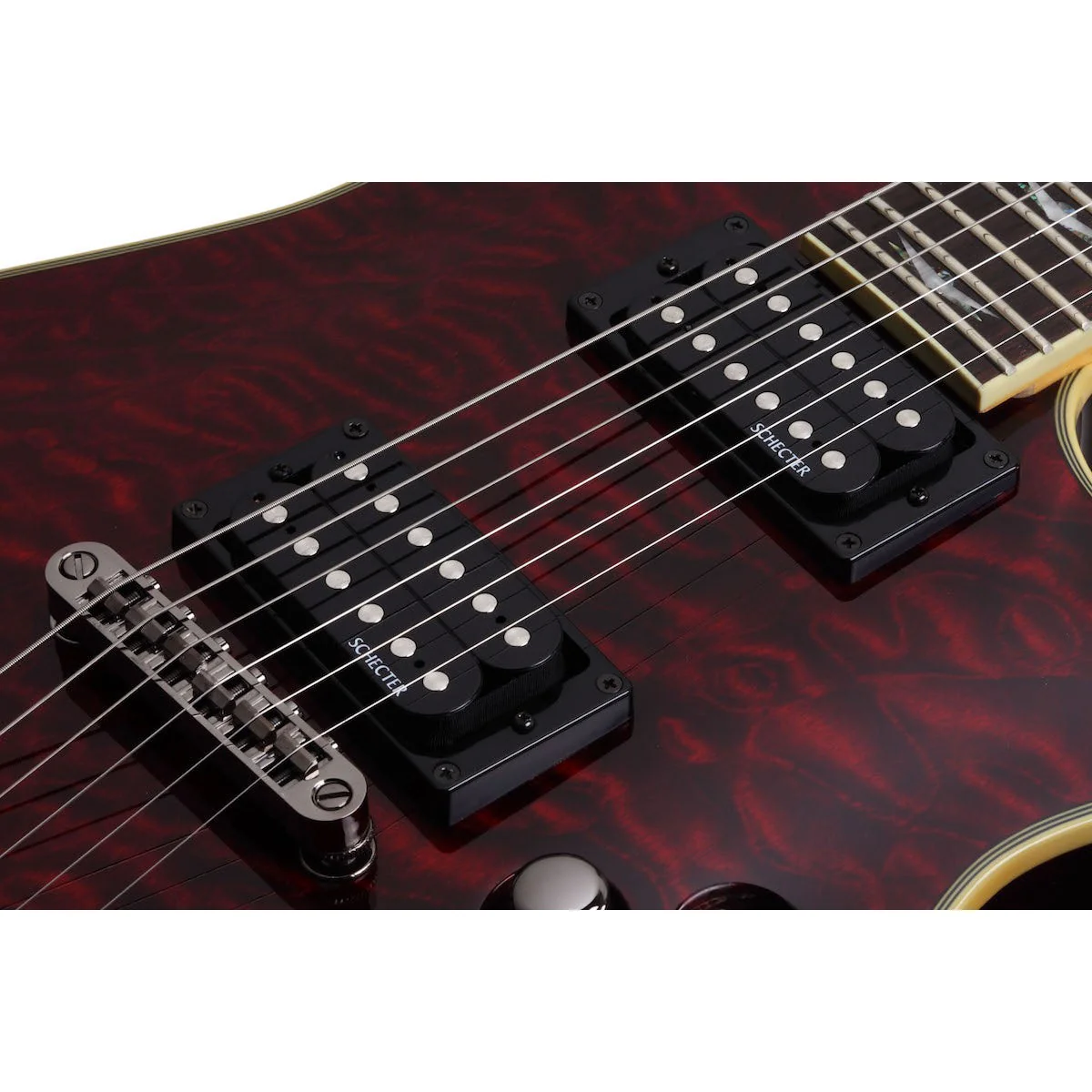 Schecter - Omen Extreme-6 LH Black Cherry 2009 - Image 4