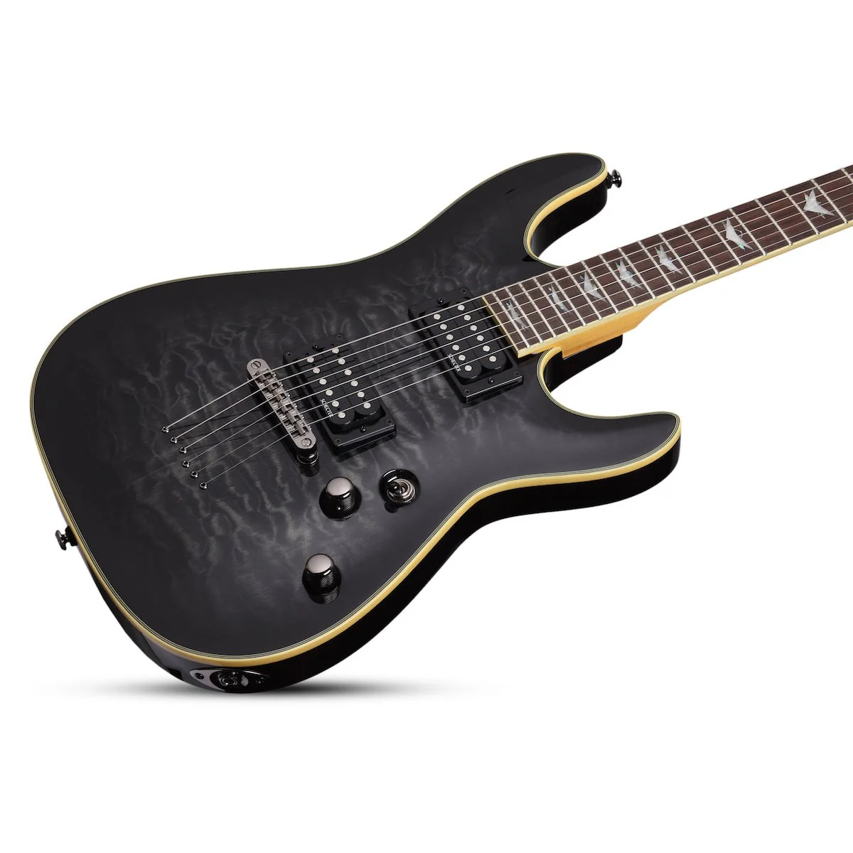 Schecter - Omen Extreme-6 See-Thru Black 2025 - Image 2
