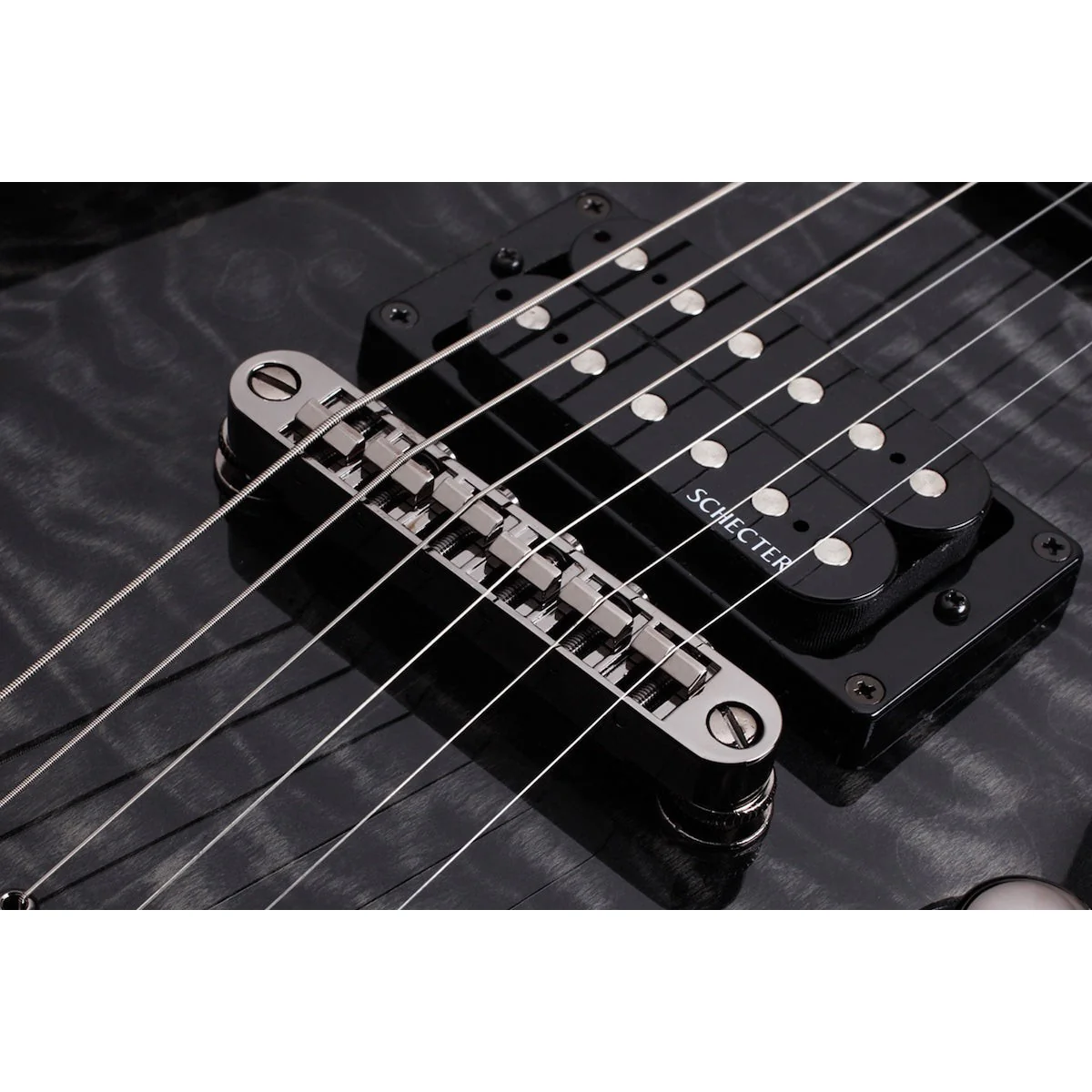 Schecter - Omen Extreme-6 See-Thru Black 2025 - Image 3