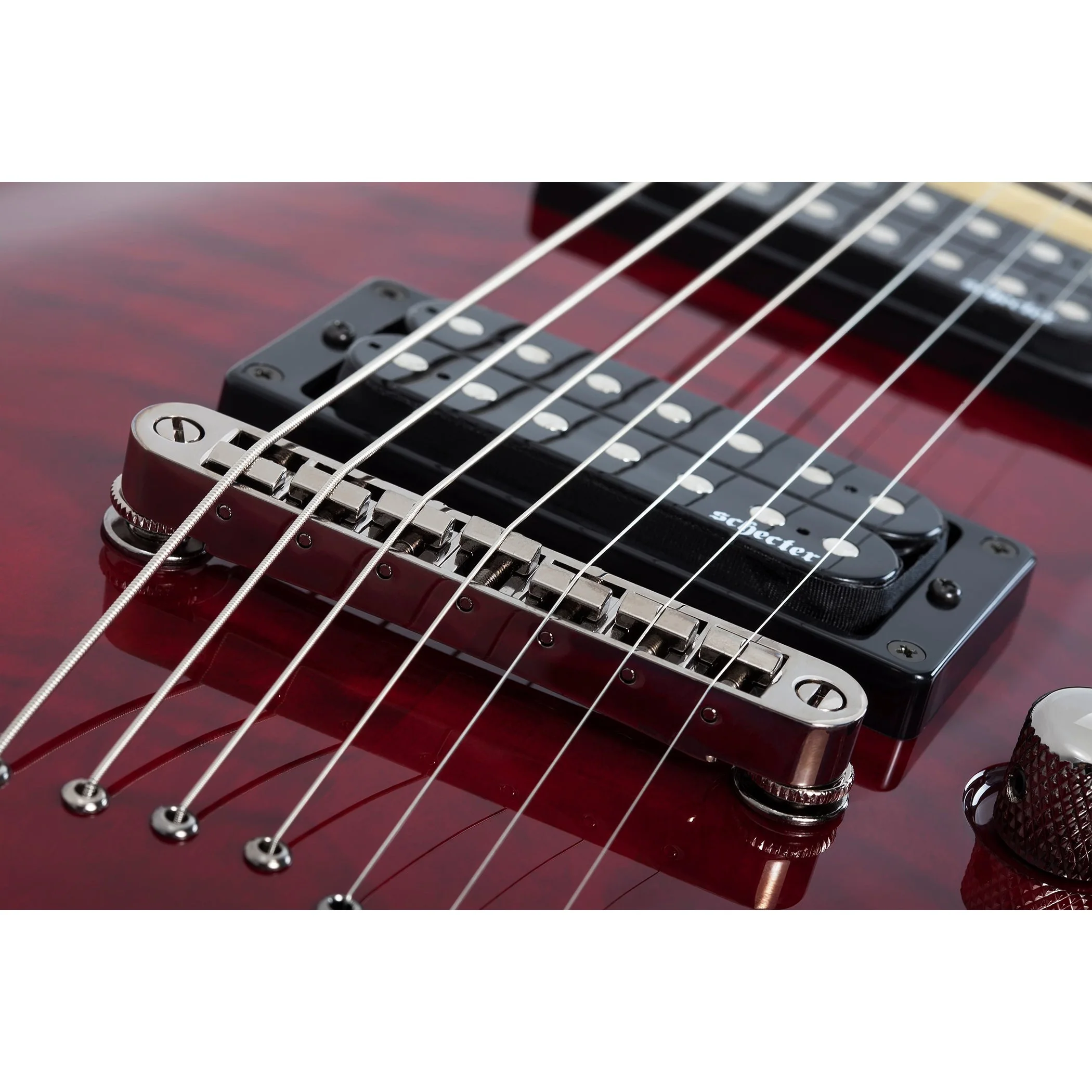 Schecter - Omen Extreme-7 Black Cherry (BCH) #2008 - Image 5