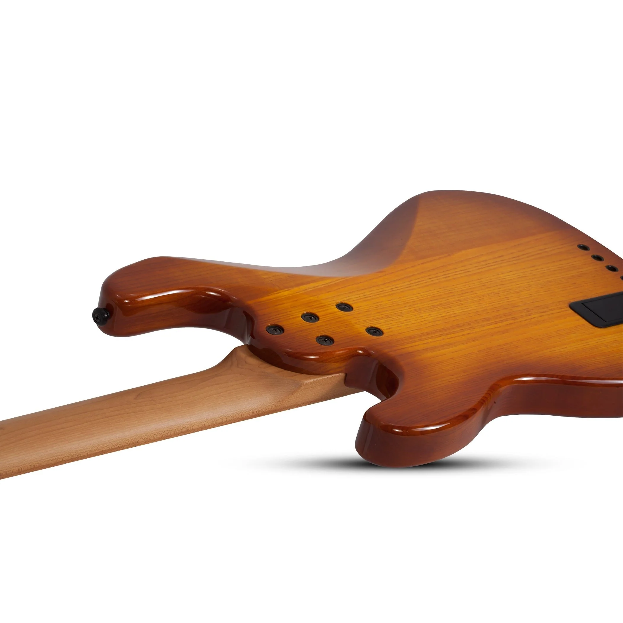 Schecter - P-4 Exotic Electric Bass - Faded Vintage Sunburst - 2927-SHC - Image 2