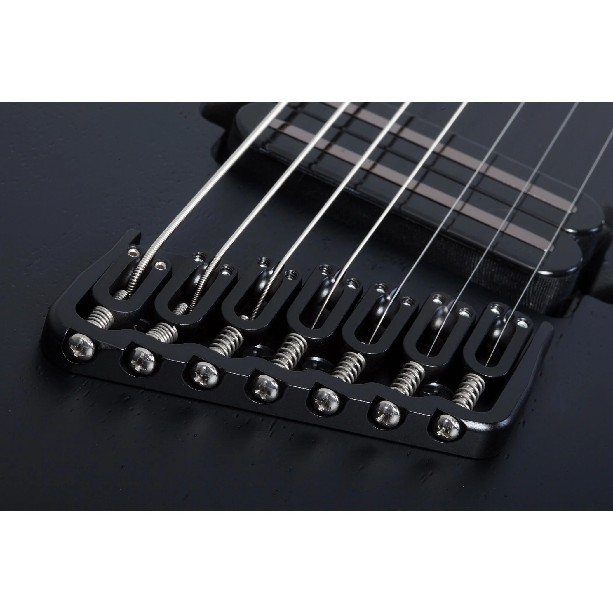 Schecter - PT-7 Black Ops 7-String Electric Guitar, Satin Black Open Pore - 621-SHC - Image 4