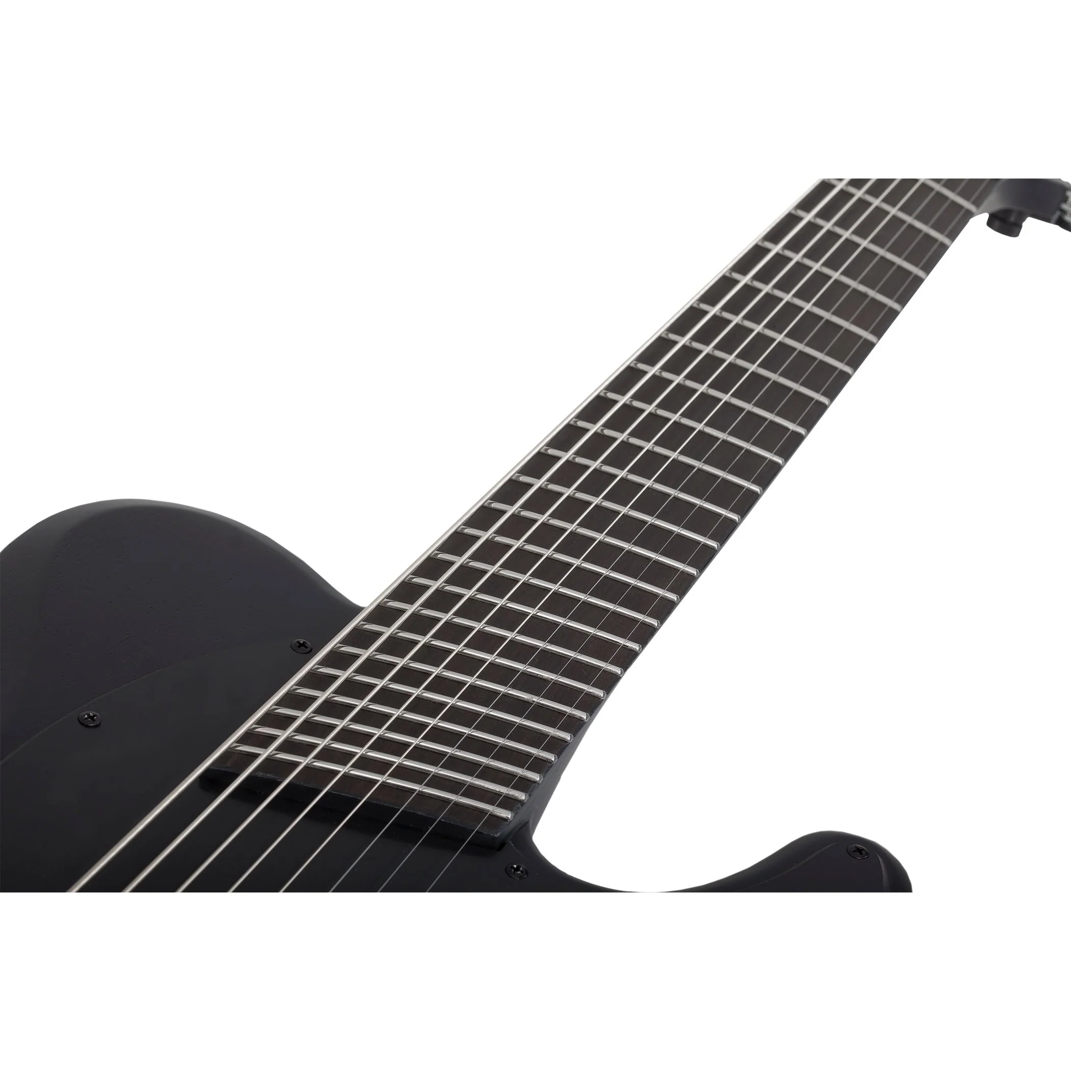 Schecter - PT-8 Black Ops 8-String Electric Guitar, Satin Black Open Pore - 622-SHC - Image 3