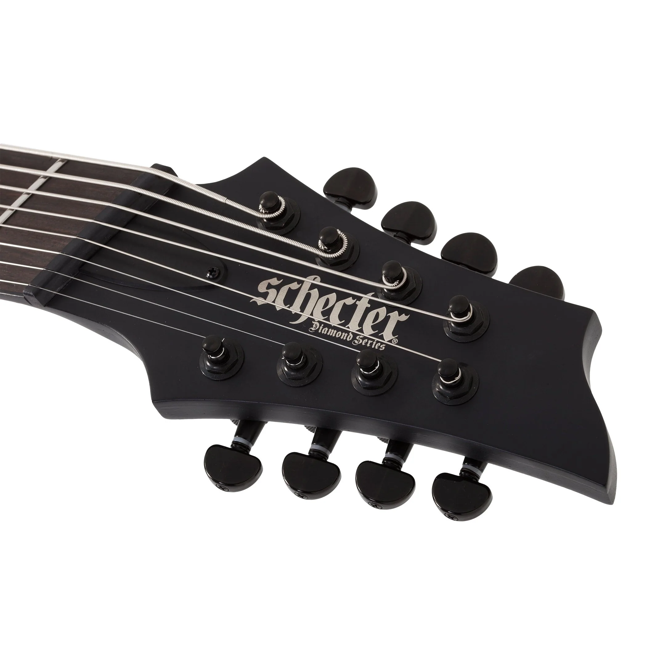 Schecter - PT-8 Black Ops 8-String Electric Guitar, Satin Black Open Pore - 622-SHC - Image 7