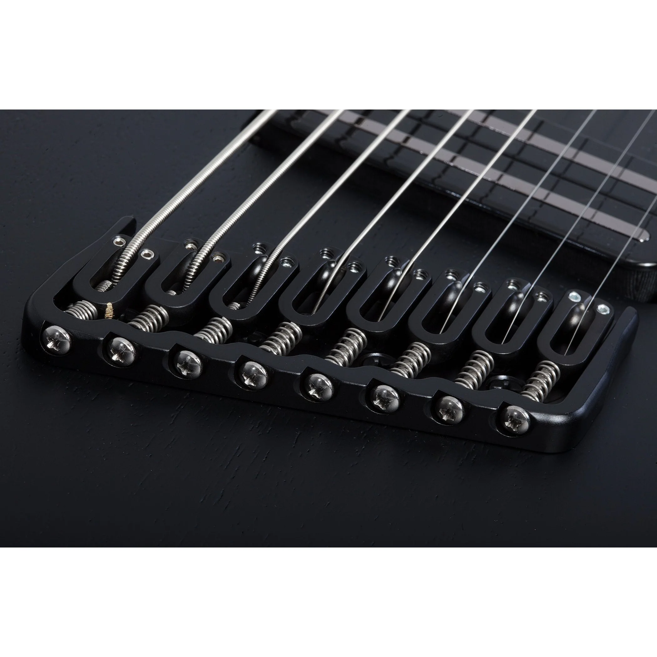 Schecter - PT-8 Black Ops 8-String Left-Handed Electric Guitar, Satin Black Open Pore - 625-SHC - Image 4