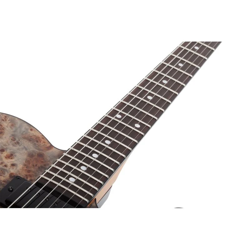 Schecter - PT Standard Electric Guitar - Black Fade Burst Burl - 3955-SHC - Image 4