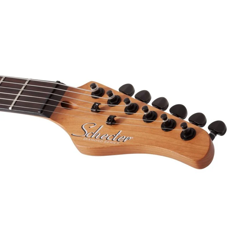 Schecter - PT Standard Electric Guitar - Black Fade Burst Burl - 3955-SHC - Image 5