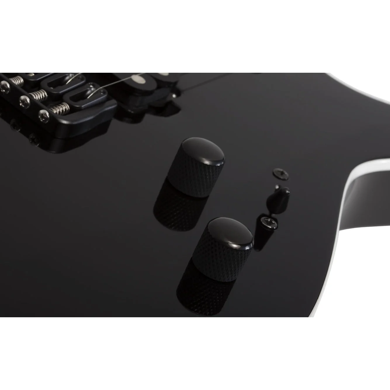 Schecter - Reaper-6 Custom Electric Guitar - Gloss Black - Image 2