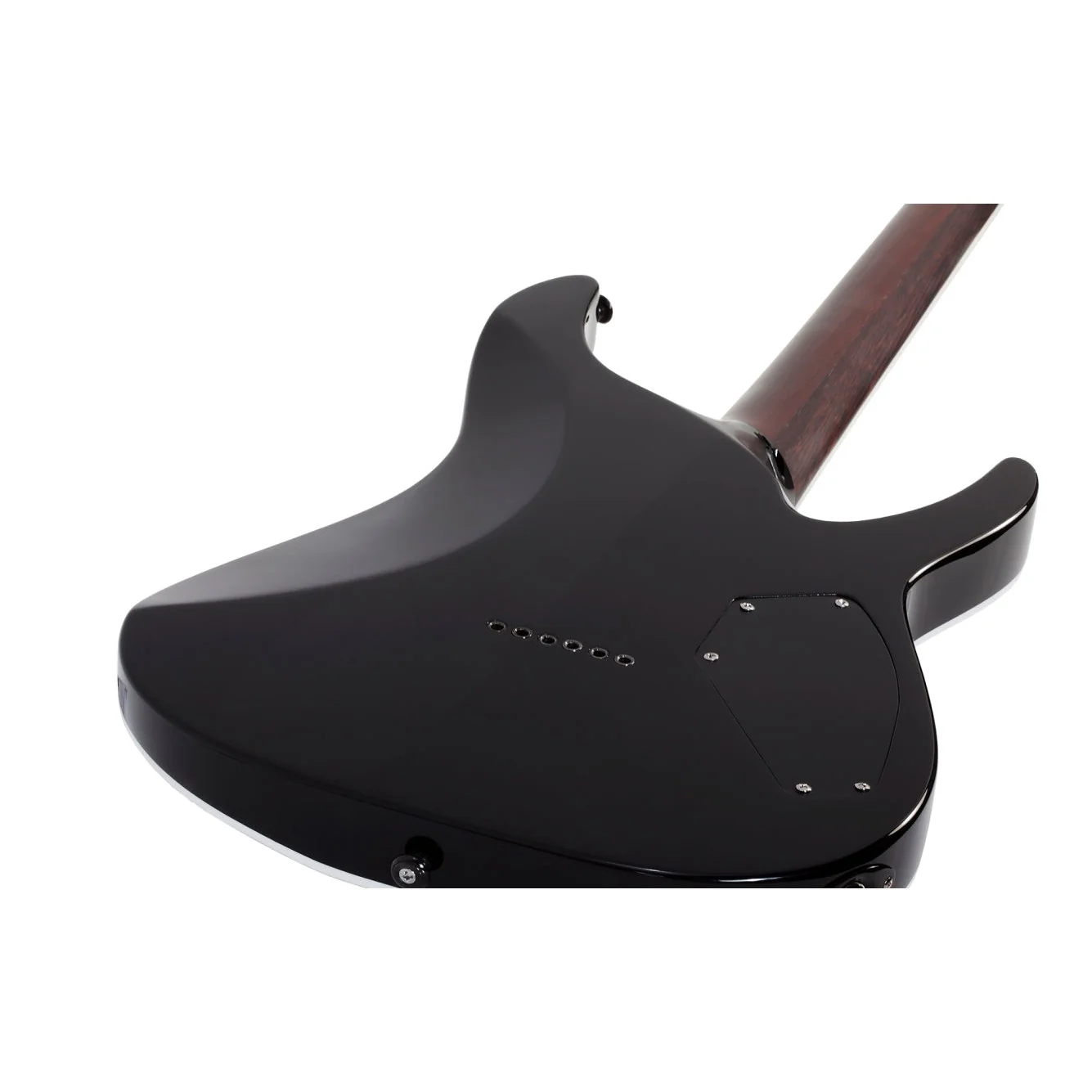 Schecter - Reaper-6 Custom Left-Handed Electric Guitar - Gloss Black - Image 2