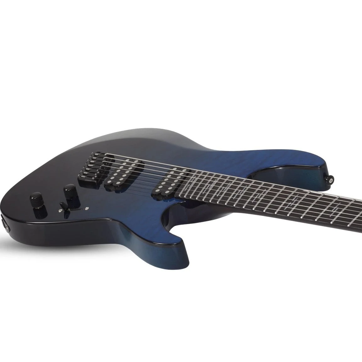 Schecter - Reaper-7 Elite Multiscale Electric Guitar - Deep Ocean Blue - Image 10