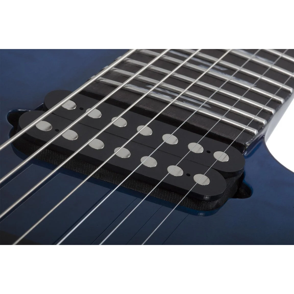 Schecter - Reaper-7 Elite Multiscale Electric Guitar - Deep Ocean Blue - Image 2