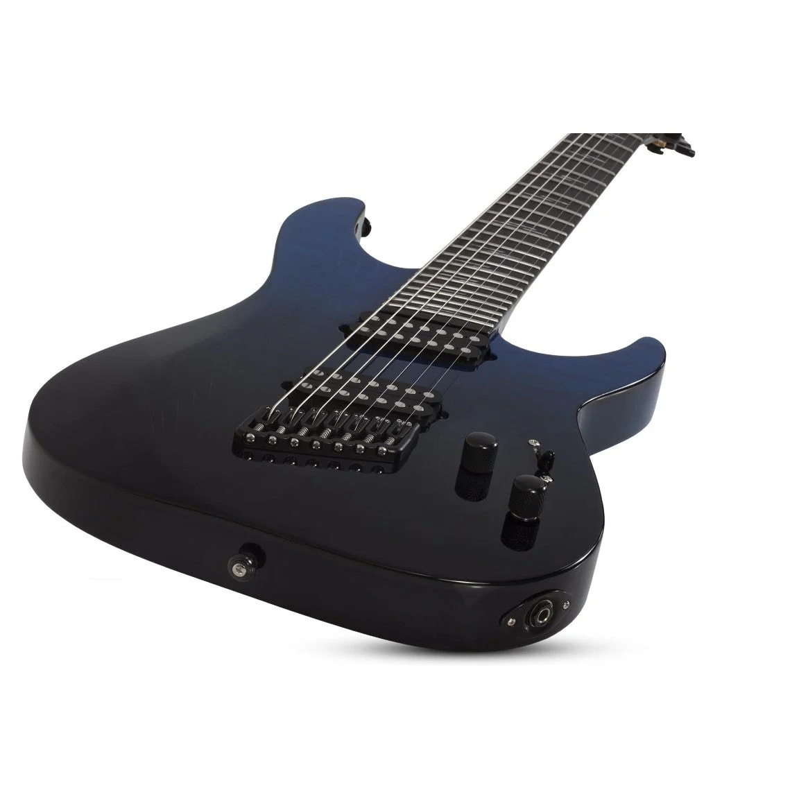 Schecter - Reaper-7 Elite Multiscale Electric Guitar - Deep Ocean Blue - Image 8