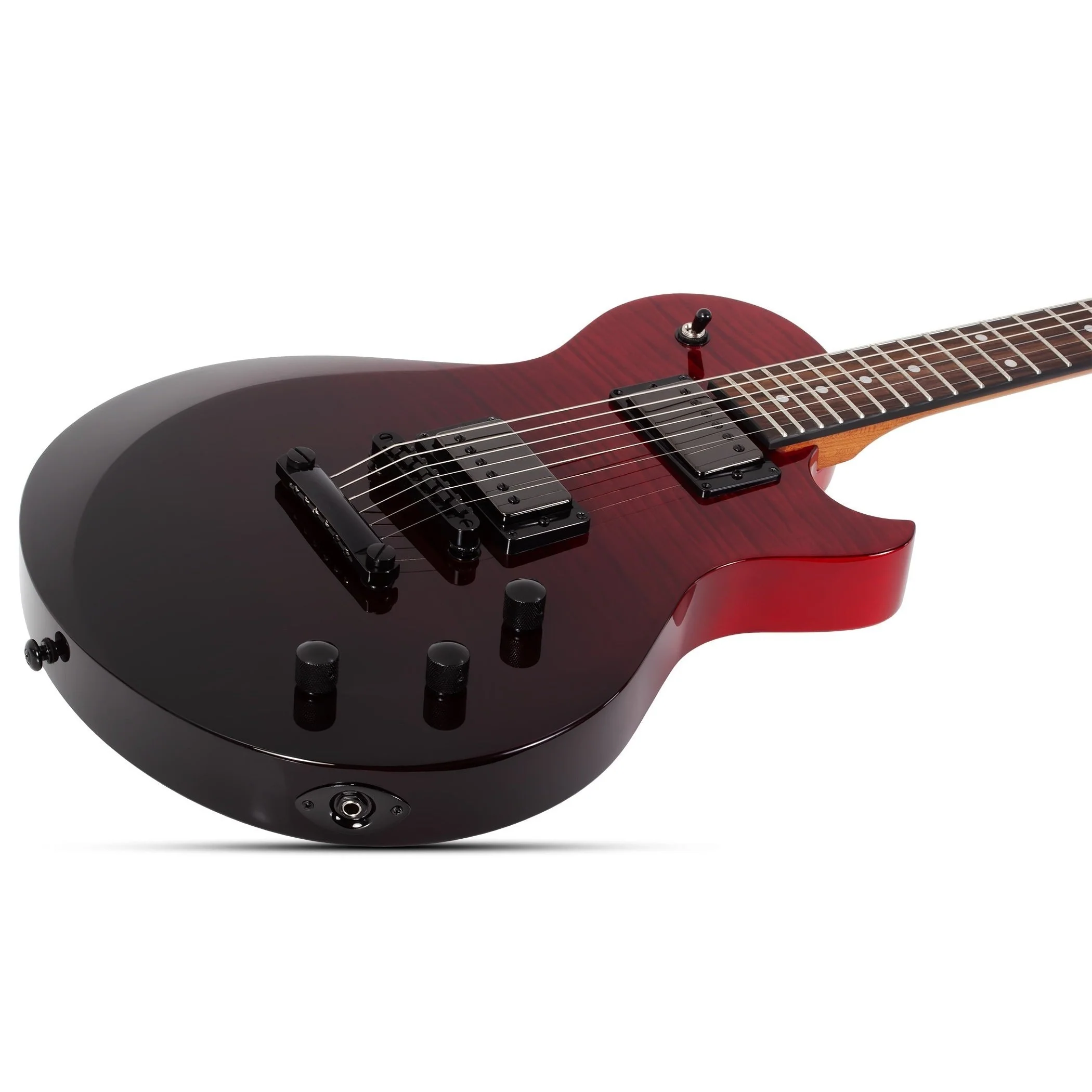Schecter - Solo-II Standard Electric Guitar - Blood Burst - 3960-SHC - Image 4