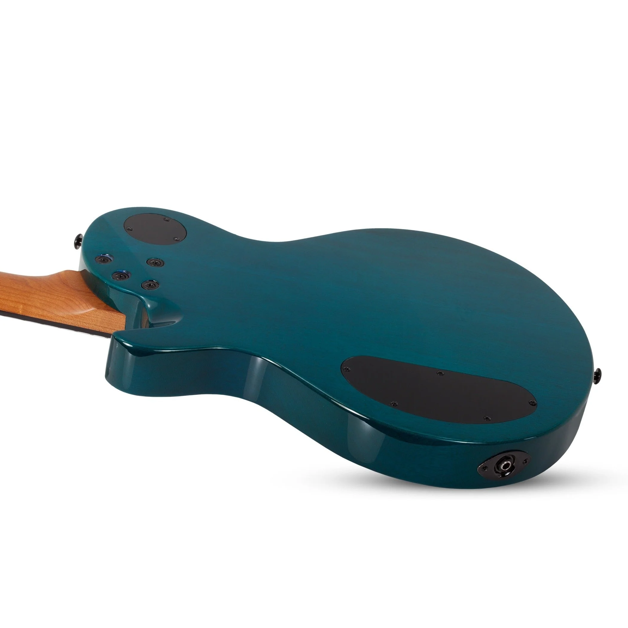 Schecter - Solo-II Standard Electric Guitar - Ocean Blue Burst - 3959-SHC - Image 2