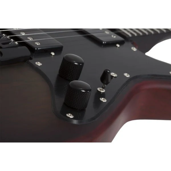 Schecter - Sun Valley Super Shredder Exotic Hardtail Ziricote Electric Guitar, Ziricote - 1270-SHC - Image 4