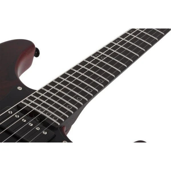 Schecter - Sun Valley Super Shredder Exotic Hardtail Ziricote Electric Guitar, Ziricote - 1270-SHC - Image 5