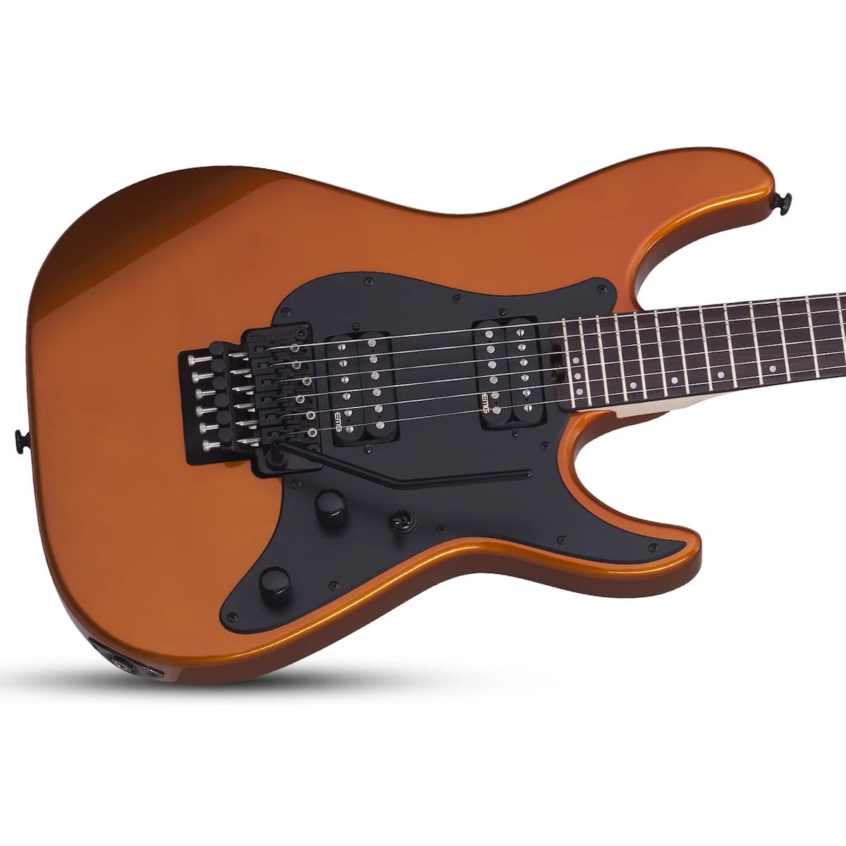 Schecter - Sun Valley Super Shredder FR Lambo Orange 1281 - Image 3
