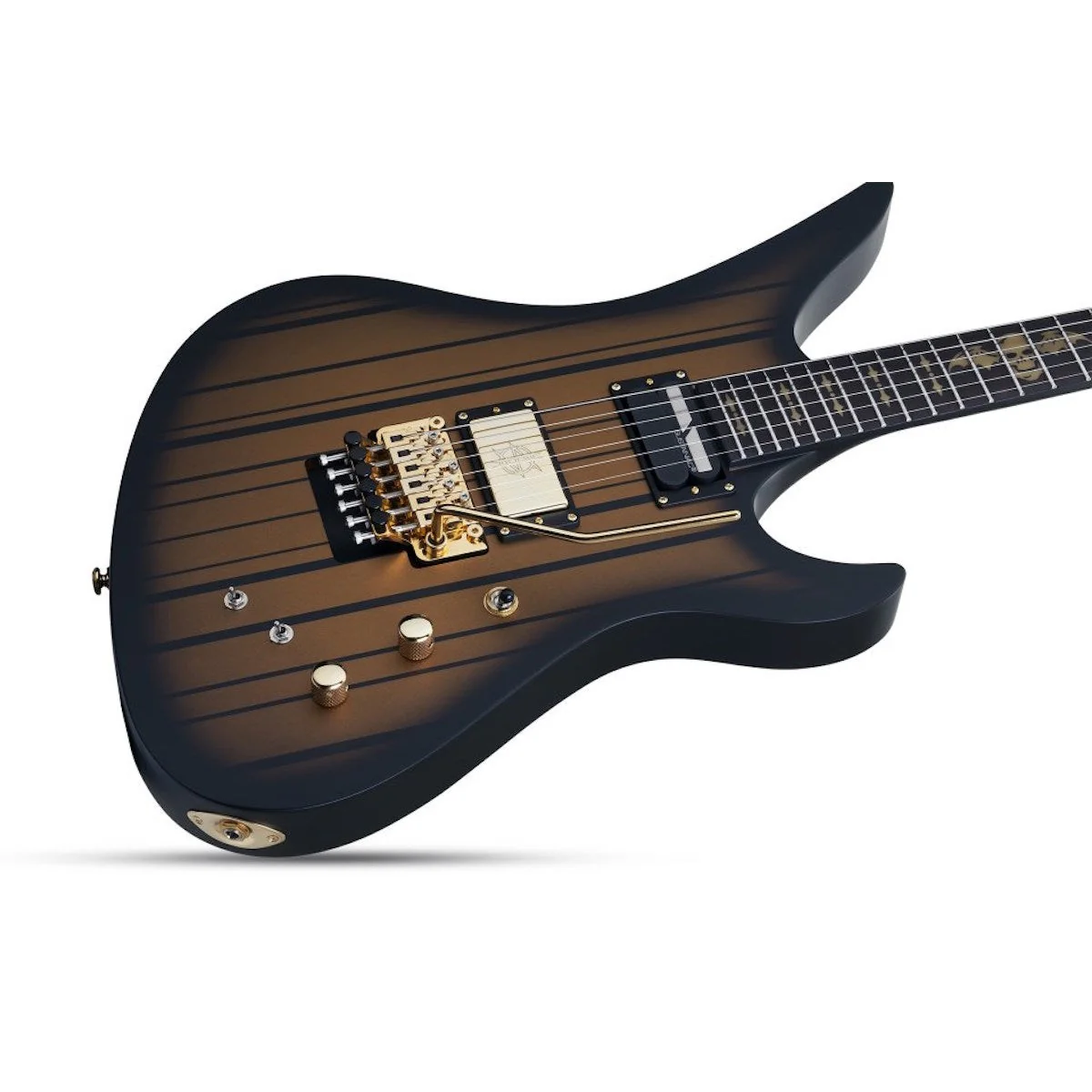 Schecter - Synyster Custom-S Satin Gold Burst 1743 - Image 2
