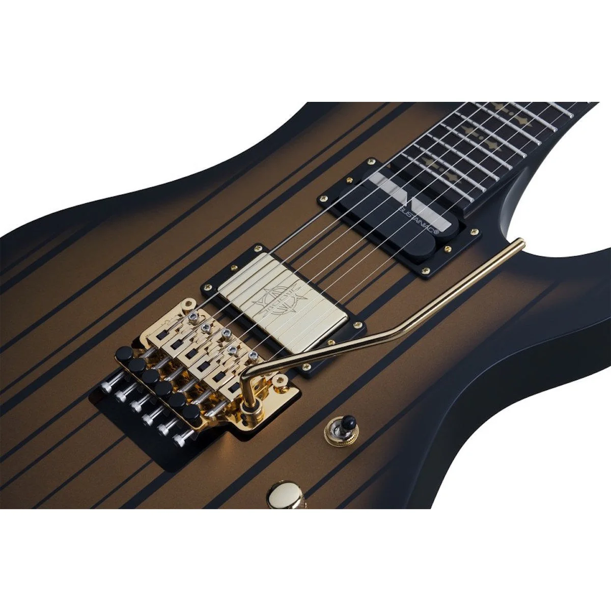 Schecter - Synyster Custom-S Satin Gold Burst 1743 - Image 3