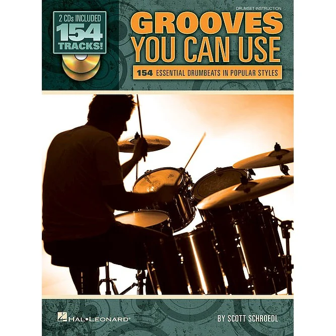 Scott Schroedl - Grooves You Can Use - 155 Essential Drumbeats In Popular Styles