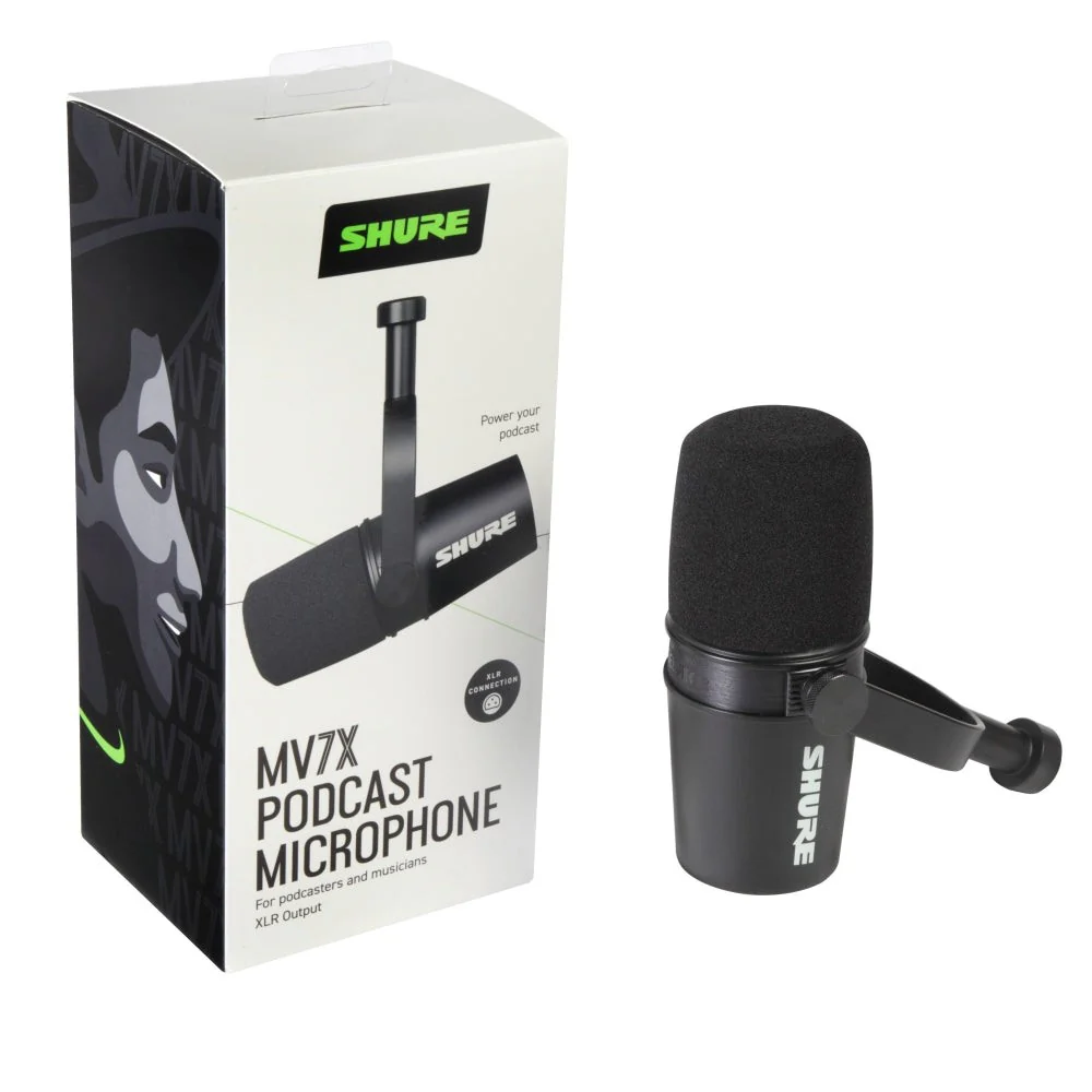 Shure - MV7X XLR Podcast & Recording Microphone - Image 6