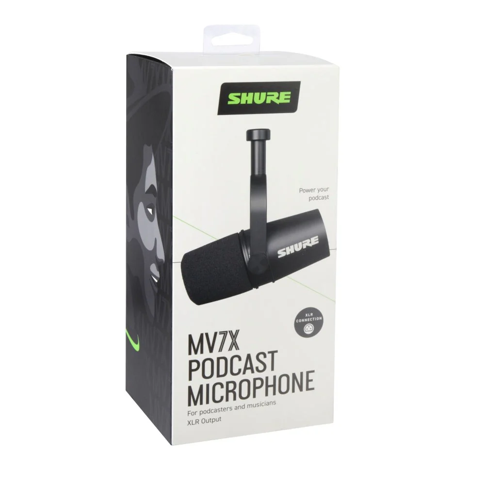 Shure - MV7X XLR Podcast & Recording Microphone - Image 7