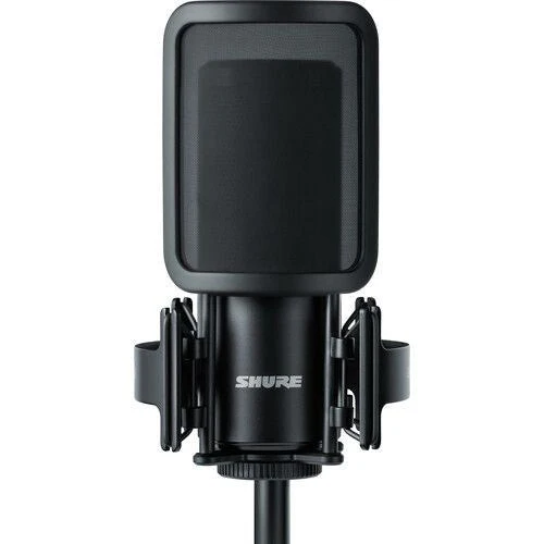 Shure - SM4  Large-Diaphragm Cardioid Condenser Microphone Kit with Shockmount - SM4-K-KIT - Image 2