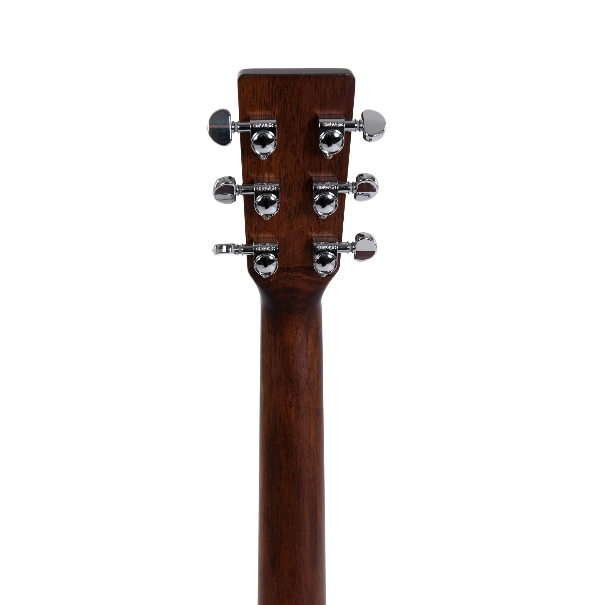 Sigma - DMC-15E+ Dreadnought Acoustic Electric Mahogany Top Natural - Image 4